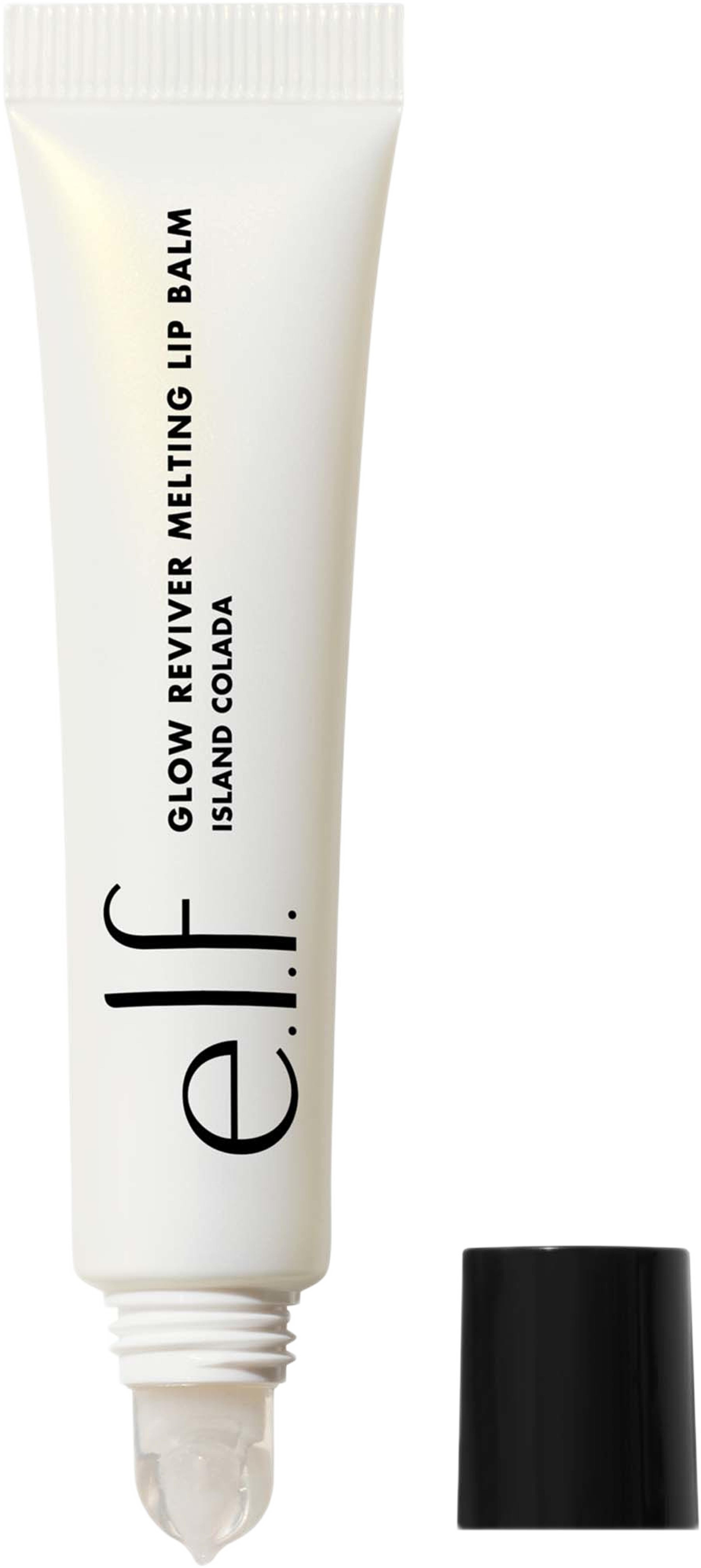 Glow Reviver Melting Lip Balm, från e.l.f, i färgen Island Colada. Klicka för att öppna bilden i stort format