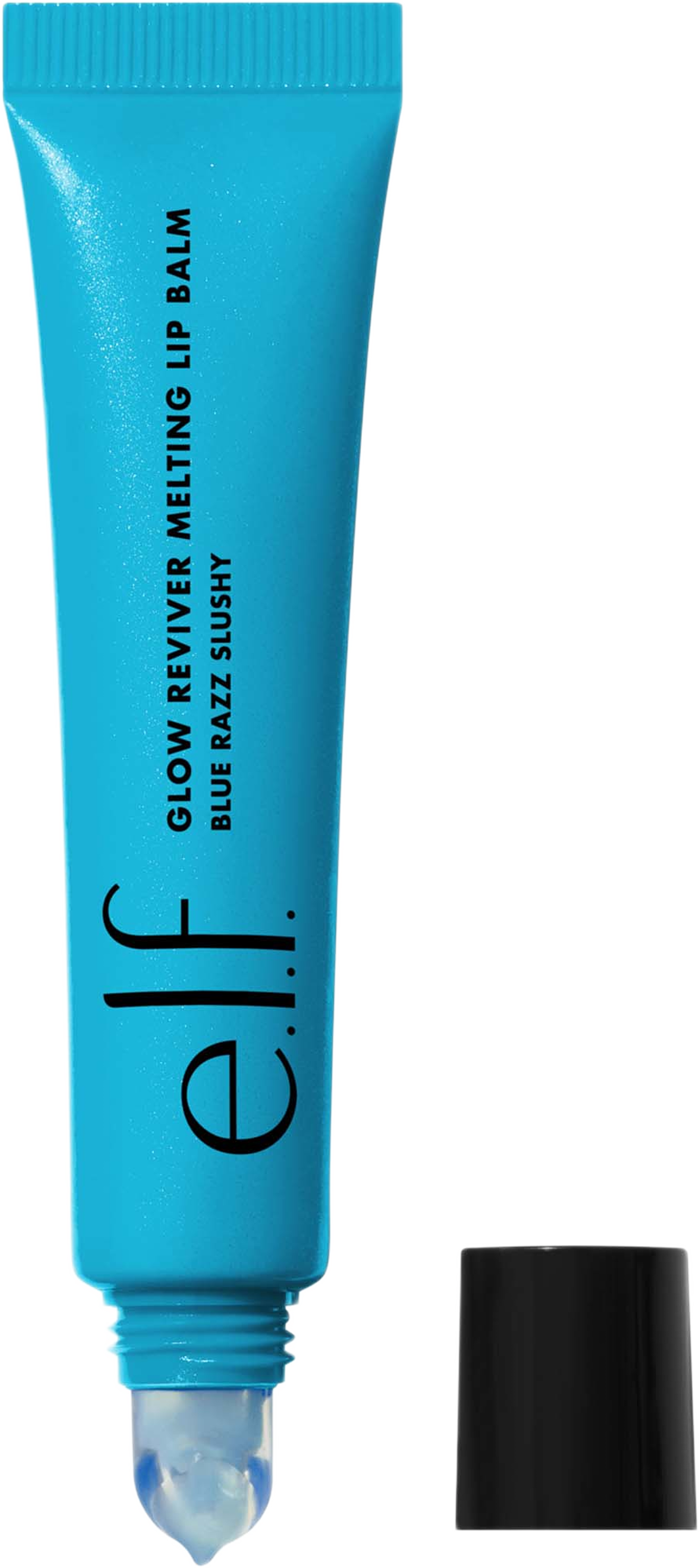 Glow Reviver Melting Lip Balm, från e.l.f, i färgen Blue Razz Slushy. Klicka för att öppna bilden i stort format