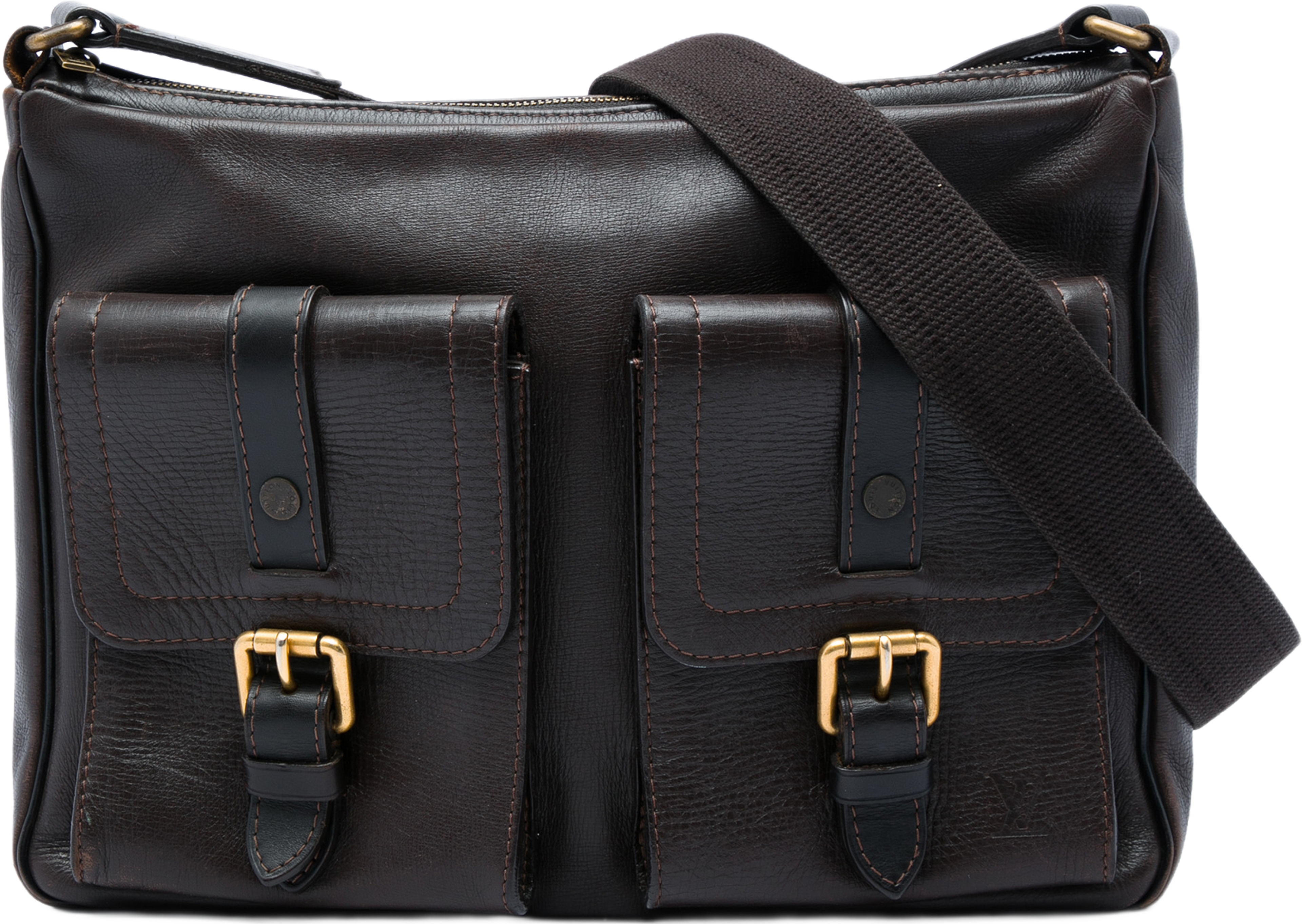 Louis Vuitton Utah Wichita, från Luxclusif, i färgen brun. Klicka för att öppna bilden i stort format