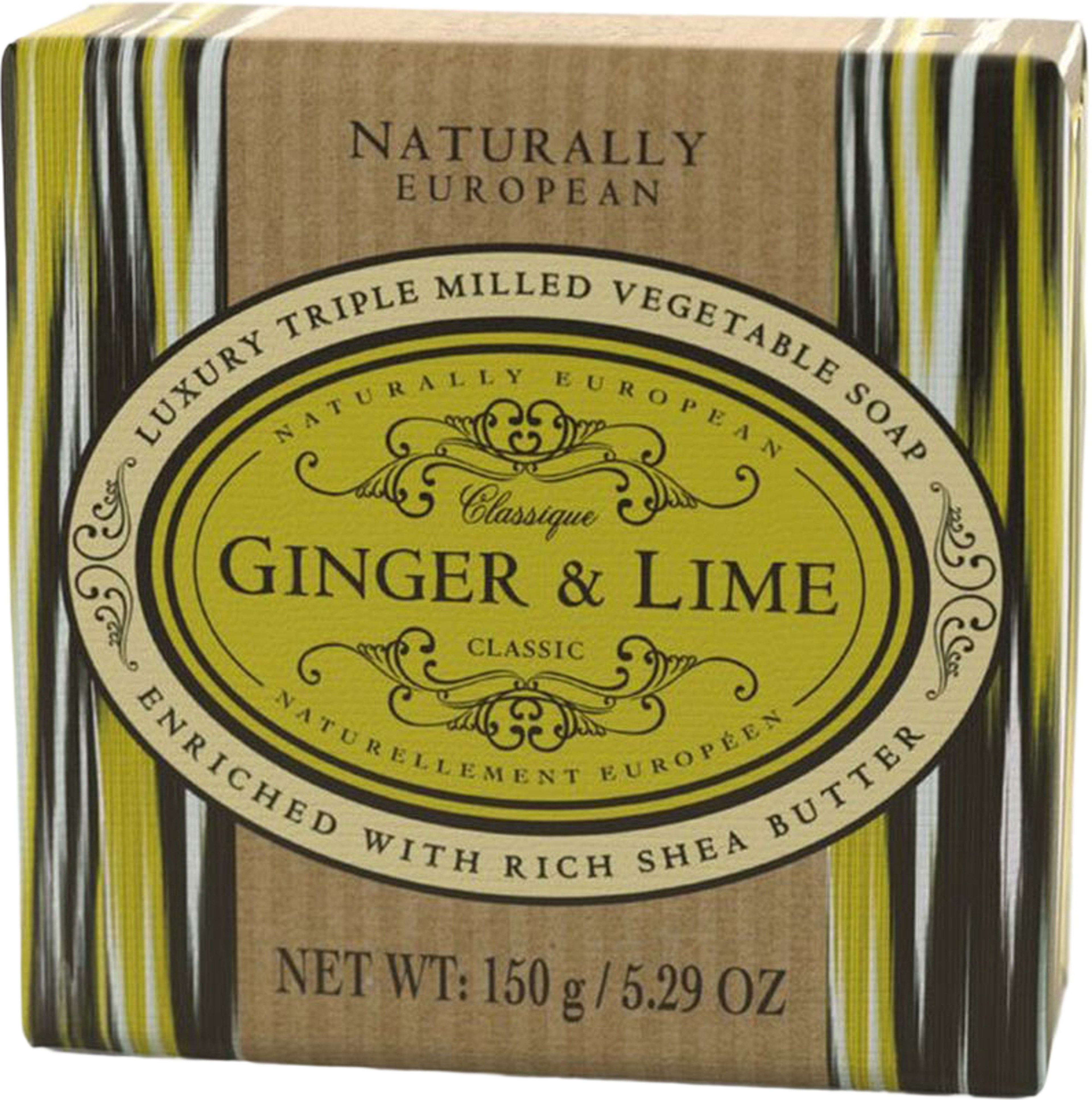 Wrapped Soap Ginger & Lime