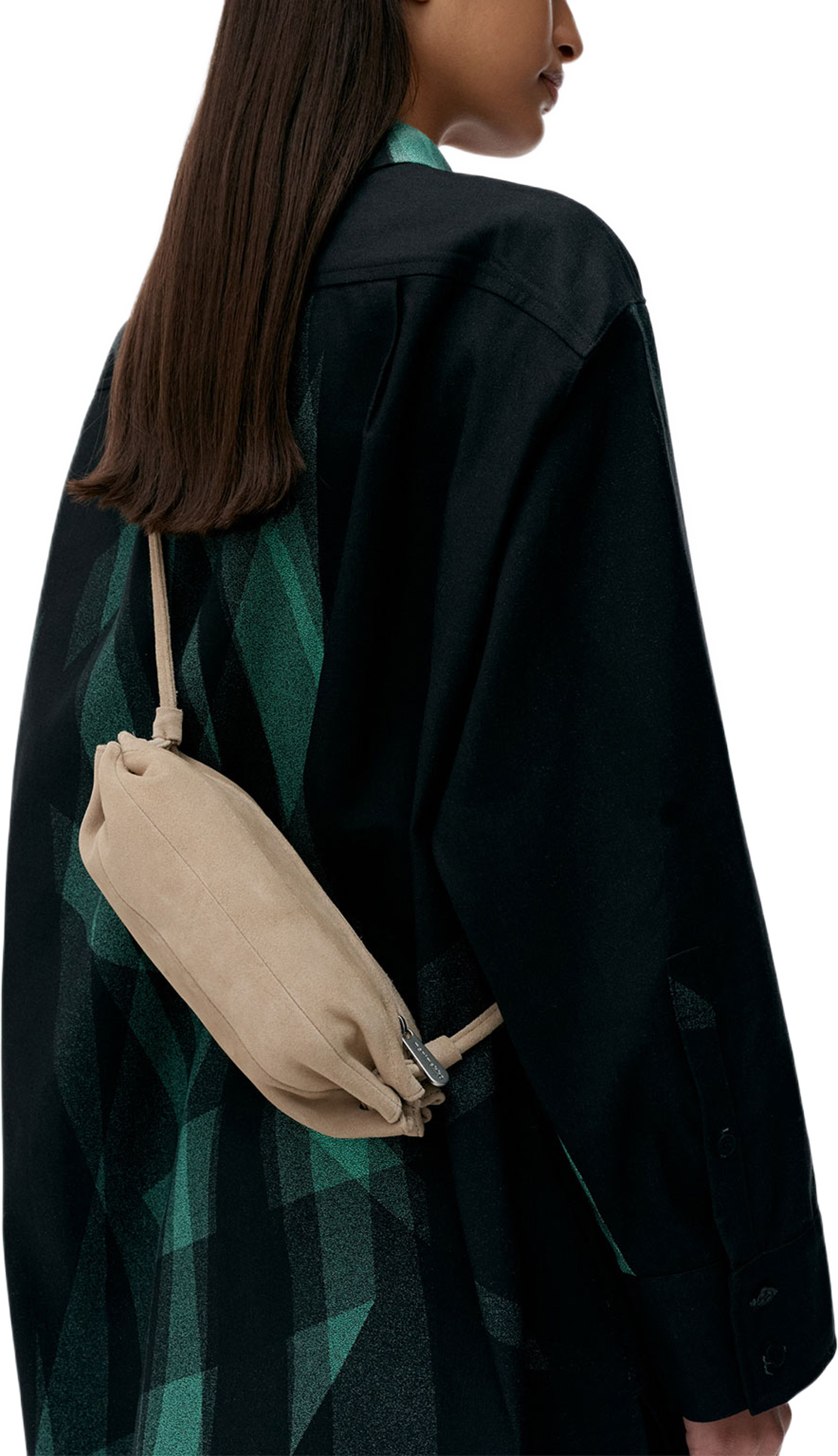 Pikku Karla Suede Handbag
