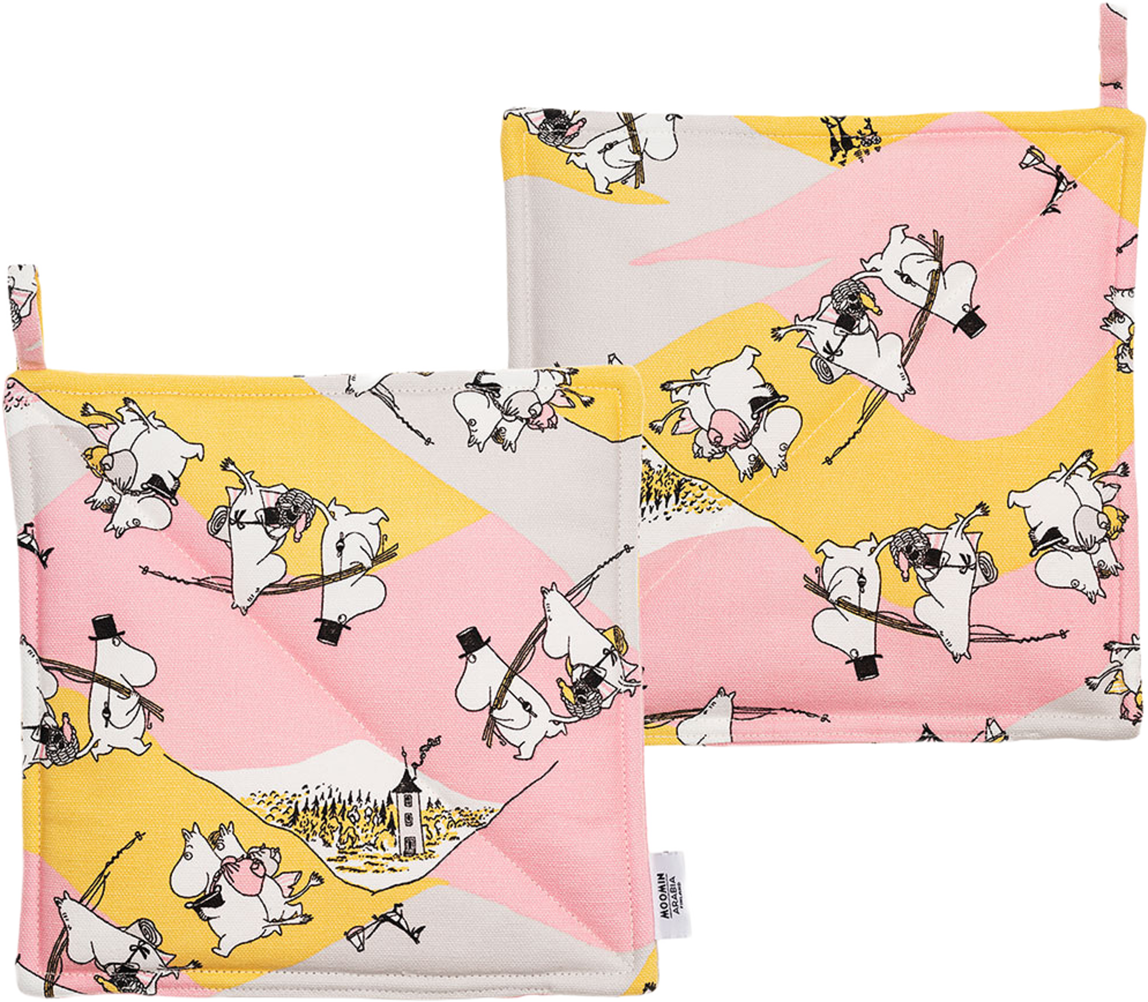 Mumin grytlappar 22x22cm 2-Pack