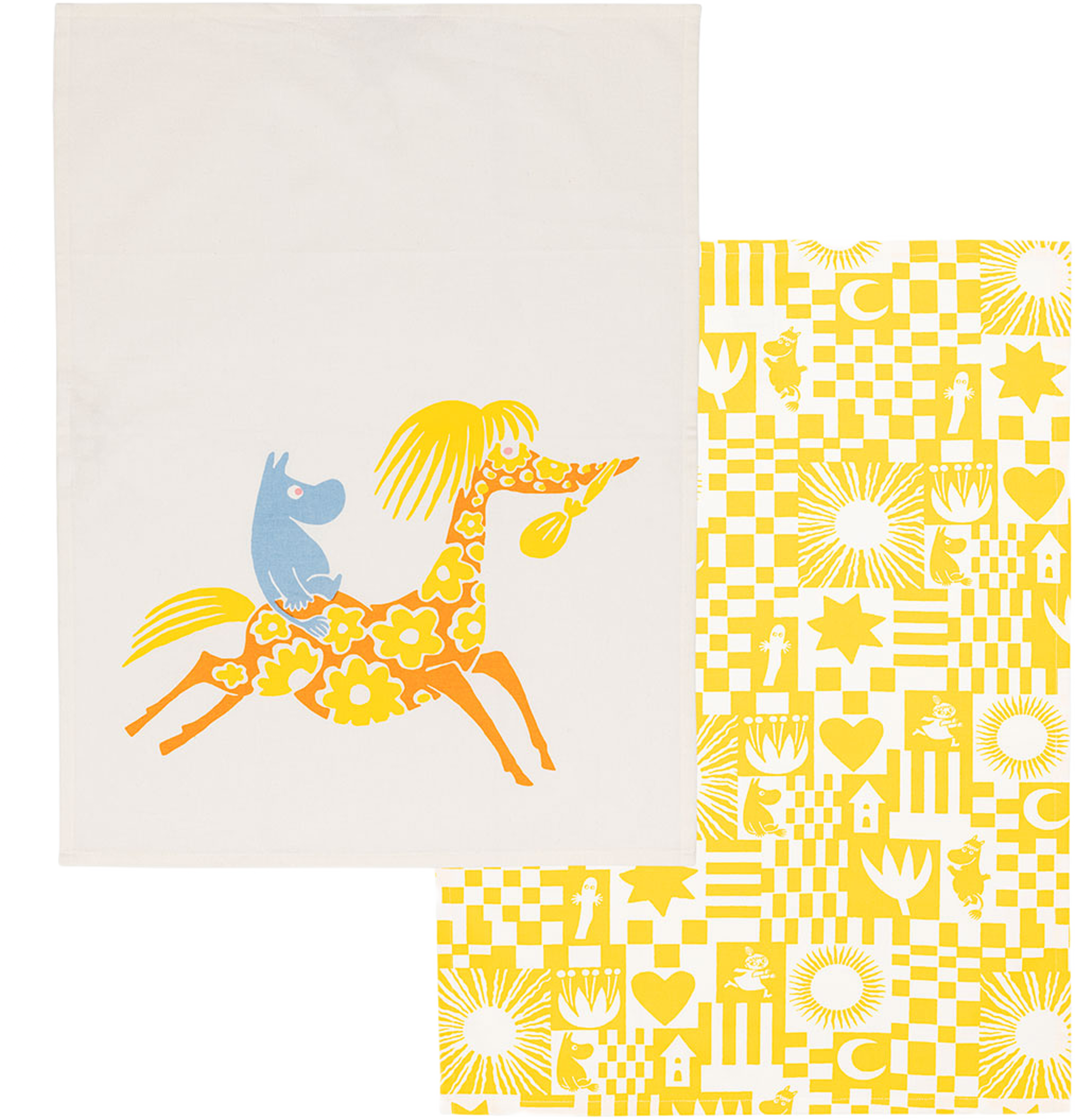 Mumin kökshandduk set 50x70 cm