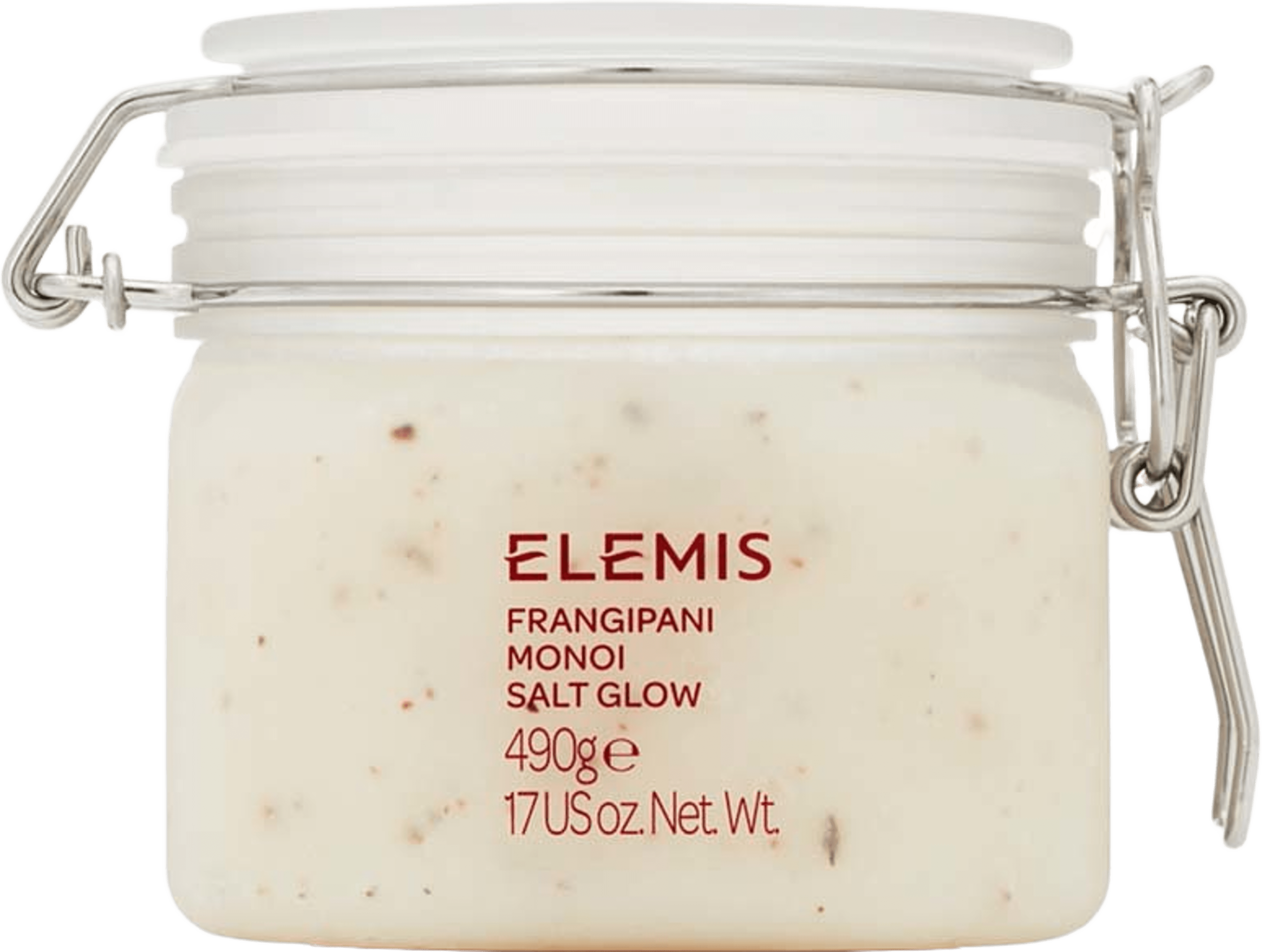 Frangipani Monoi Salt Glow, från Elemis. Klicka för att öppna bilden i stort format