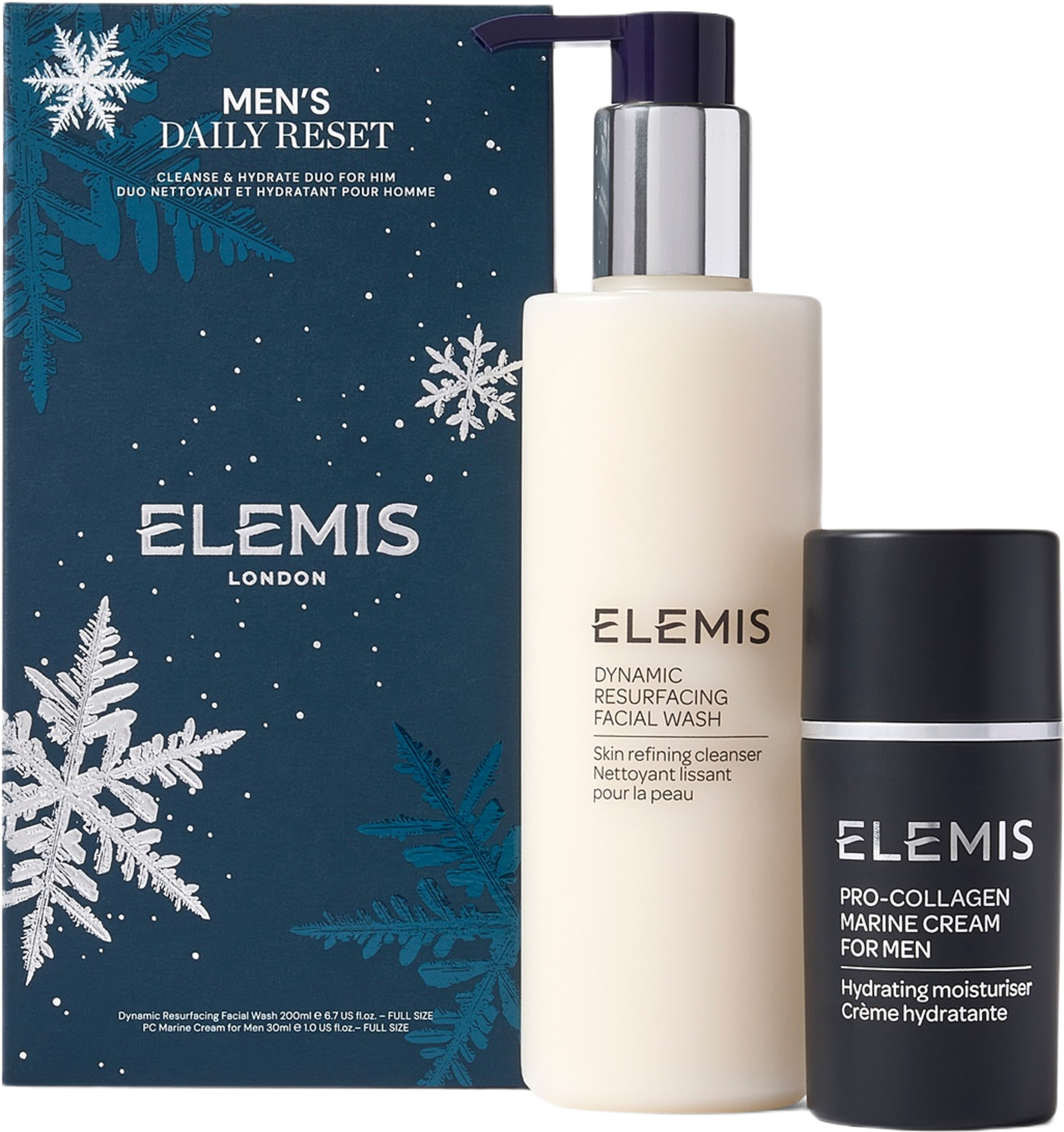 Men's Daily Reset - Cleanse & Hydrate Duo For Him, från Elemis. Klicka för att öppna bilden i stort format