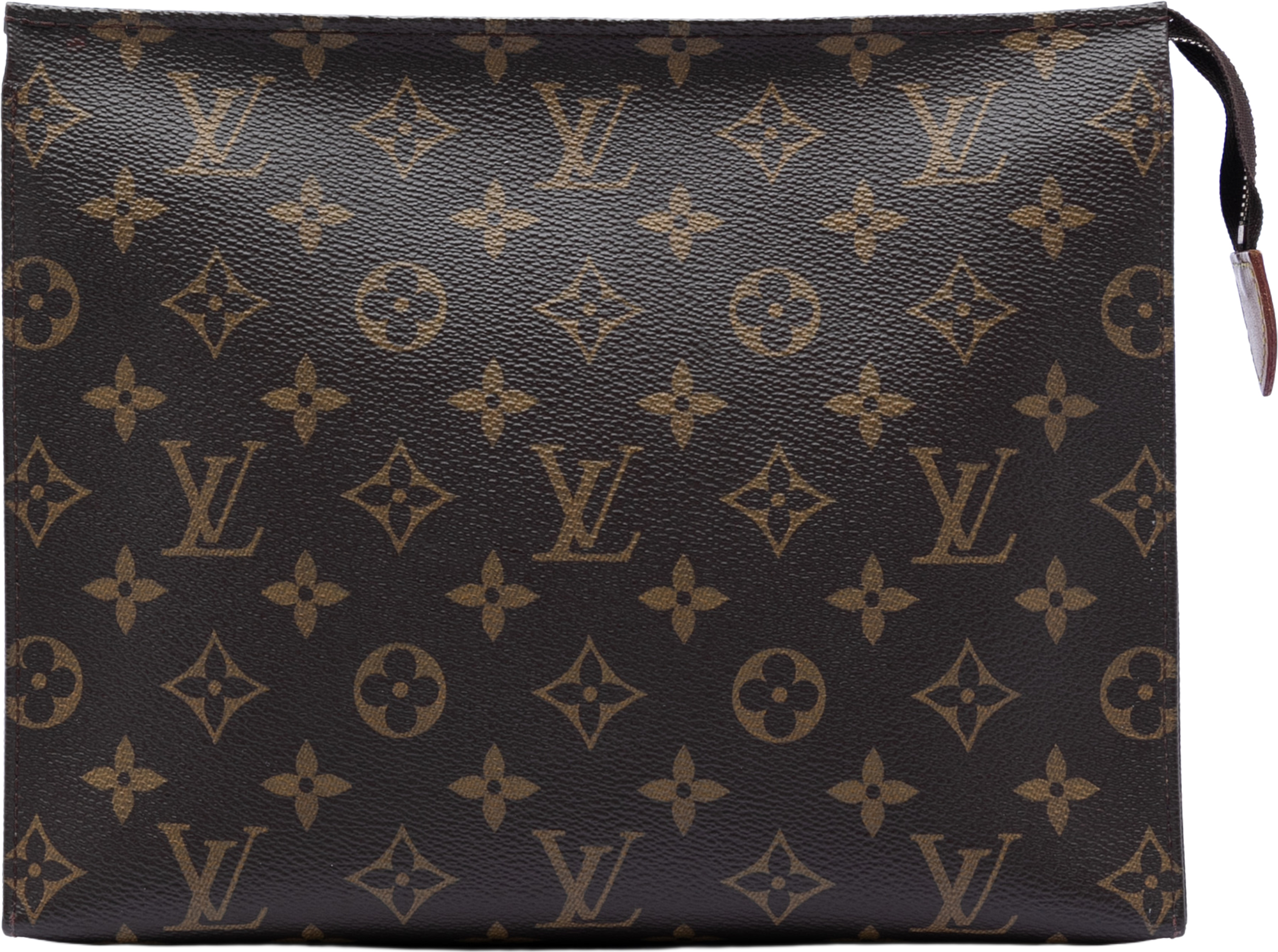 Louis Vuitton Monogram Toiletry Pouch 26, från Luxclusif, i färgen brown. Klicka för att öppna bilden i stort format