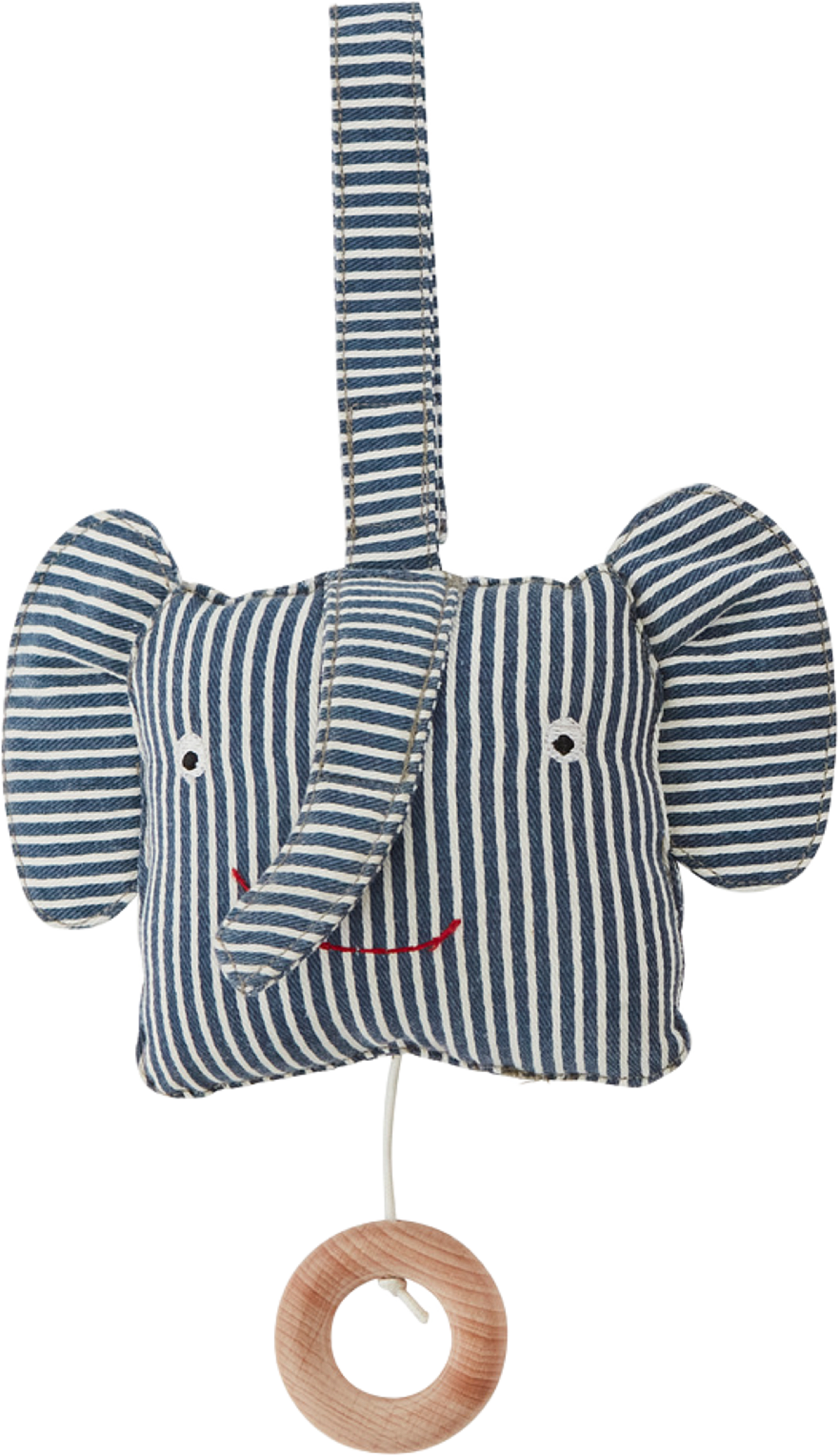 Erik Elephant Music Mobile, från OYOY Mini, i färgen blue. Klicka för att öppna bilden i stort format