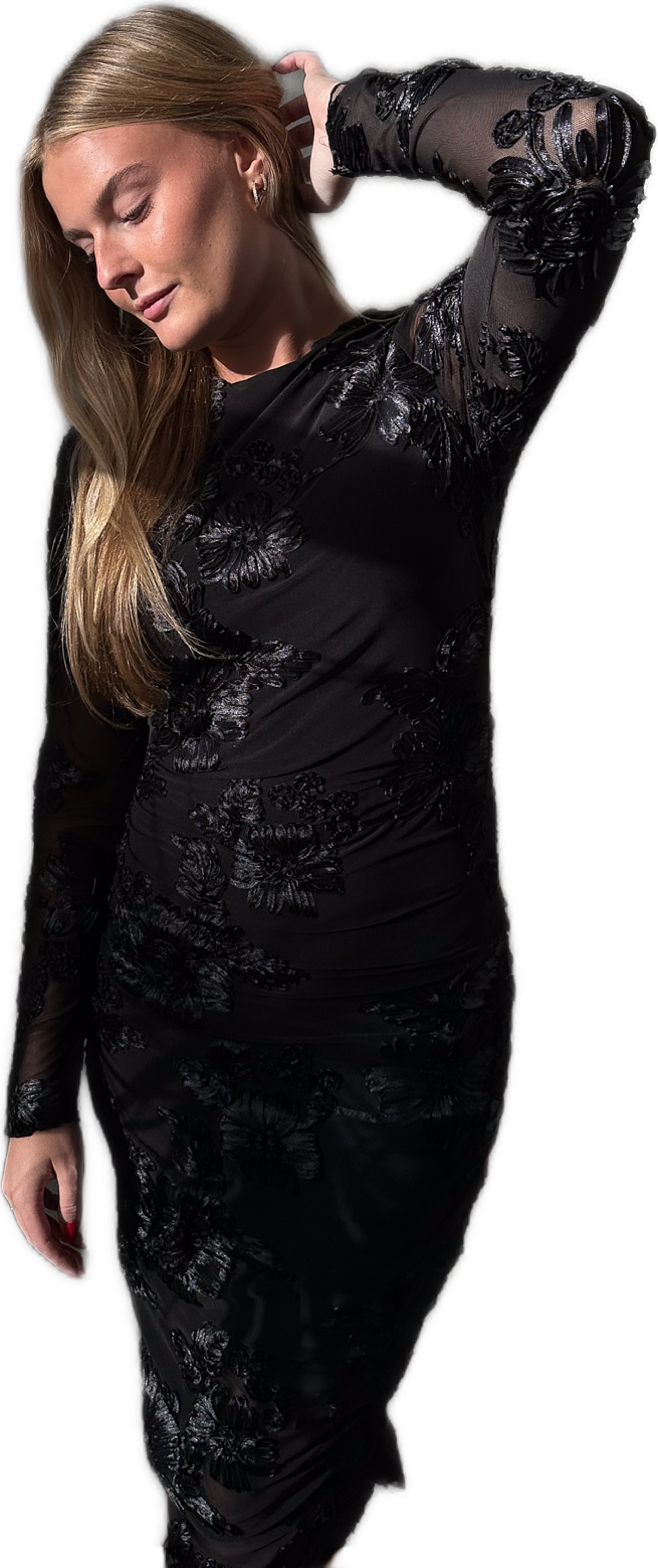Lavinia L/s Dress - Black