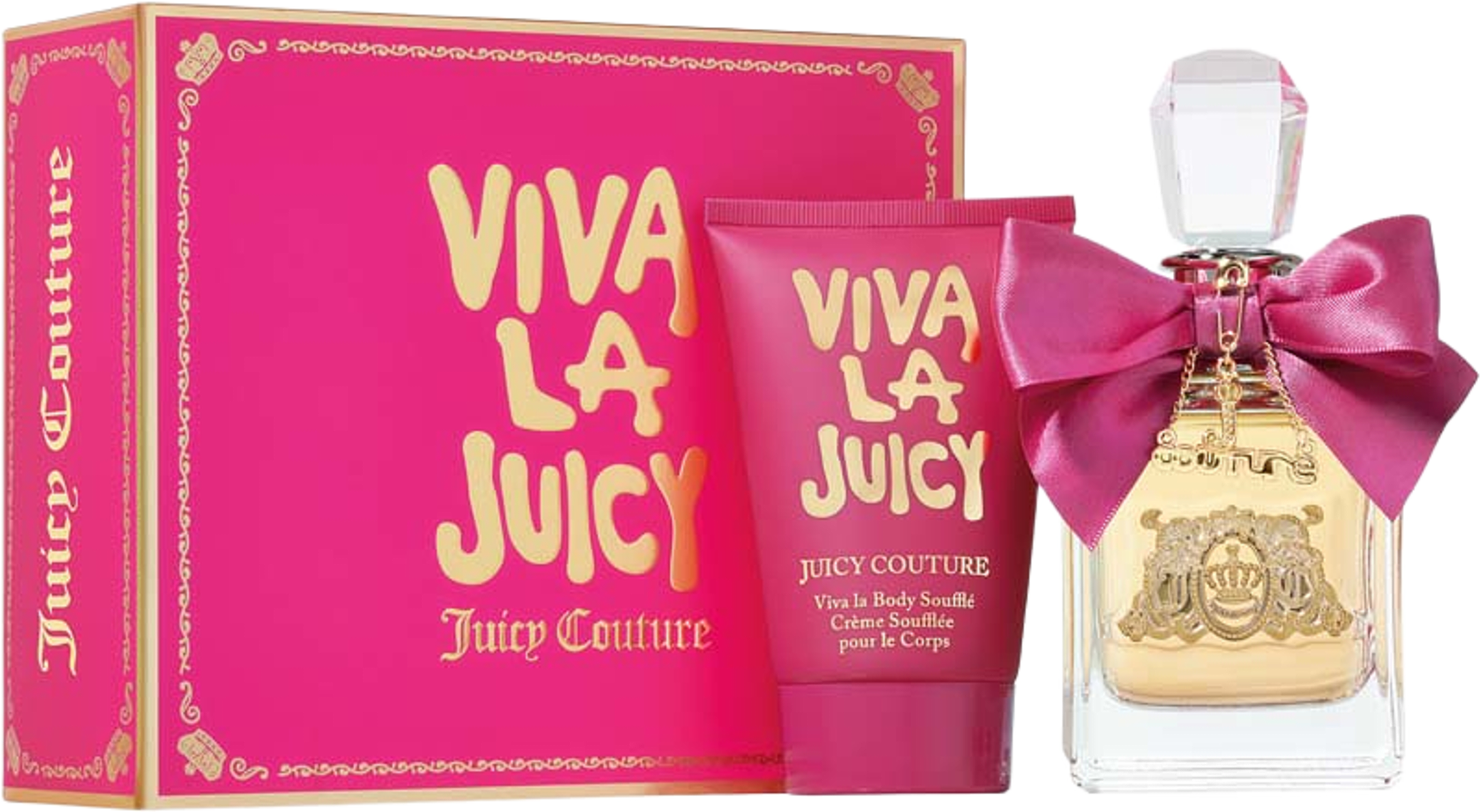 Viva La Juicy Edp 50ml/viva la body souffle 125ml, från Juicy Couture. Klicka för att öppna bilden i stort format