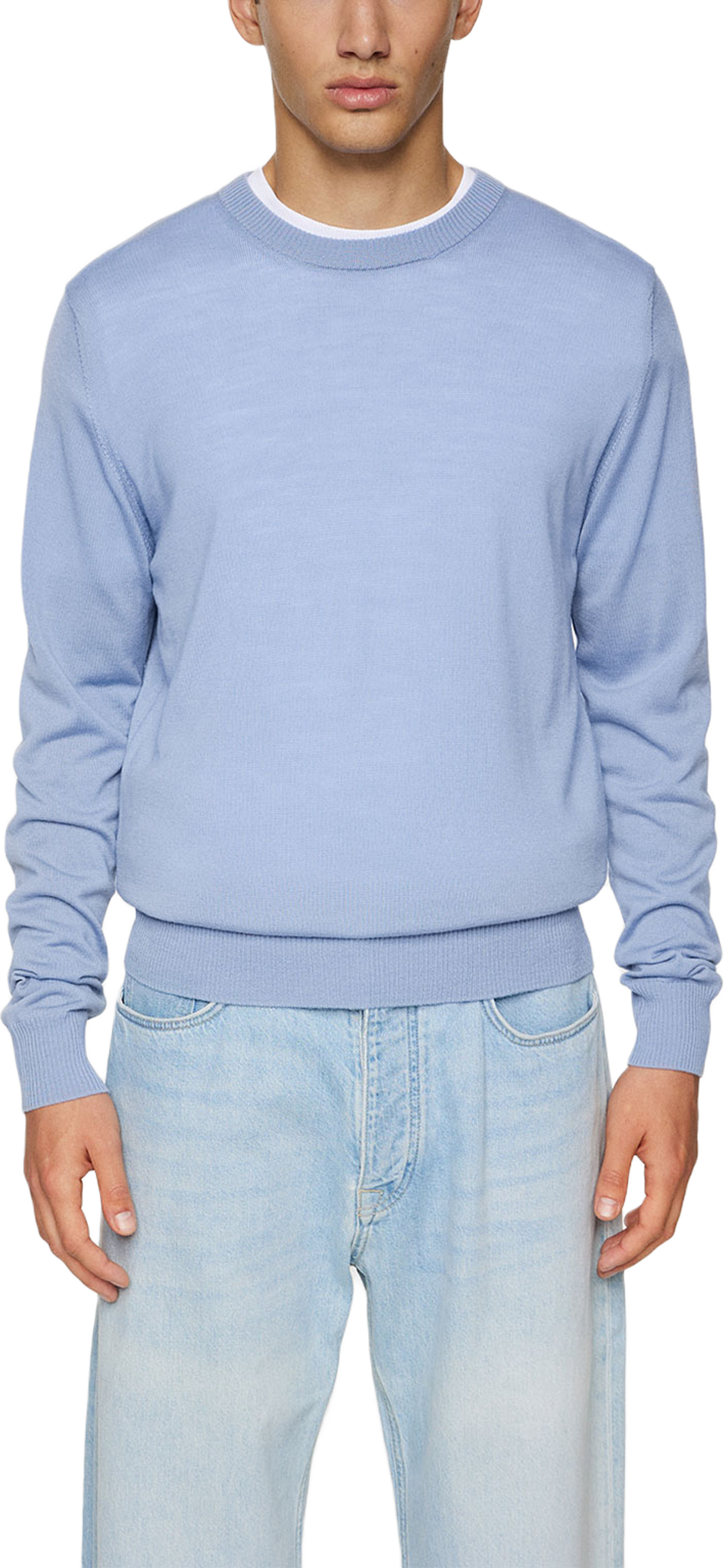 Keane Light Merino Crew Neck