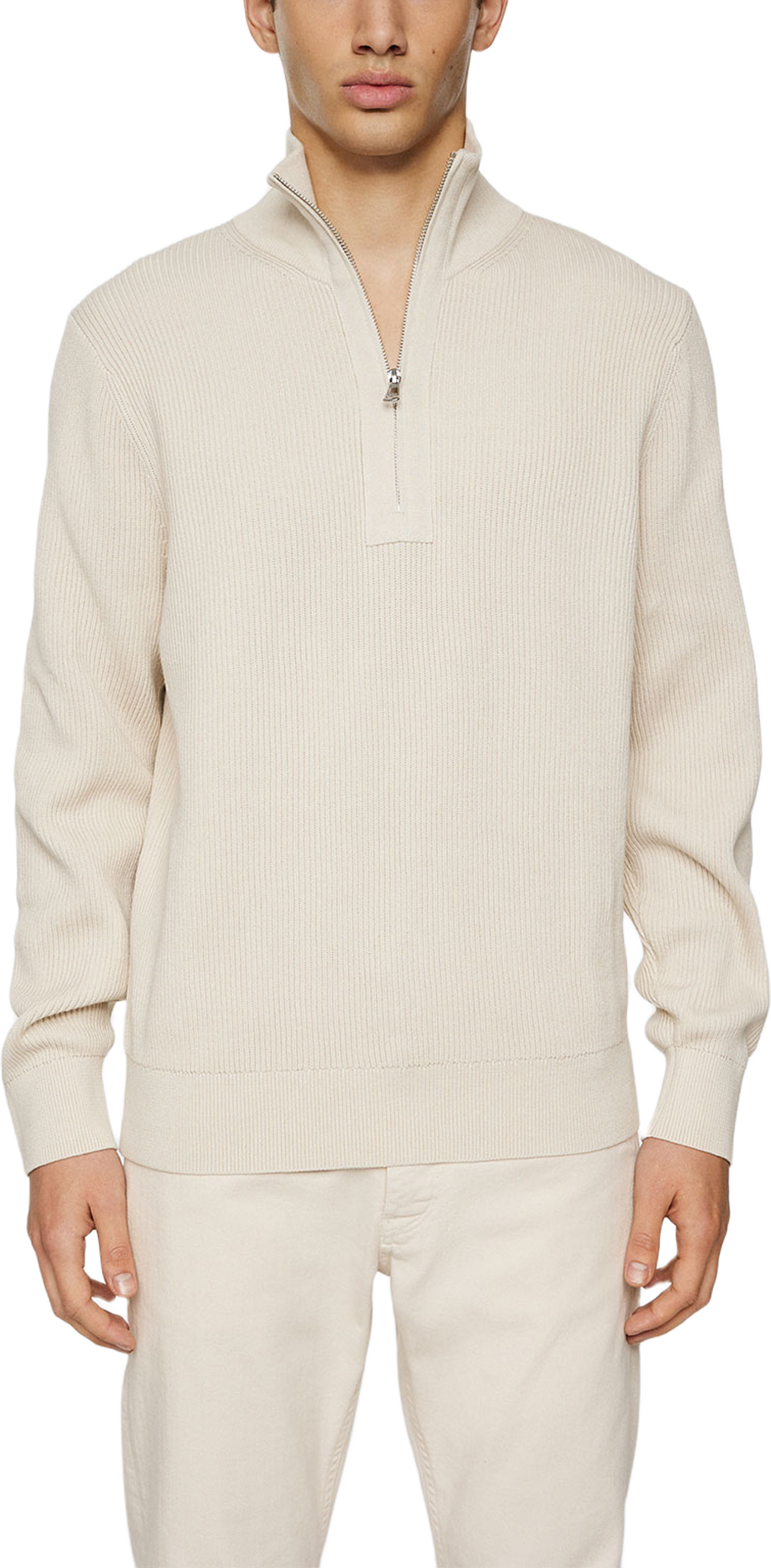 Alex Half Zip Knitted Sweater