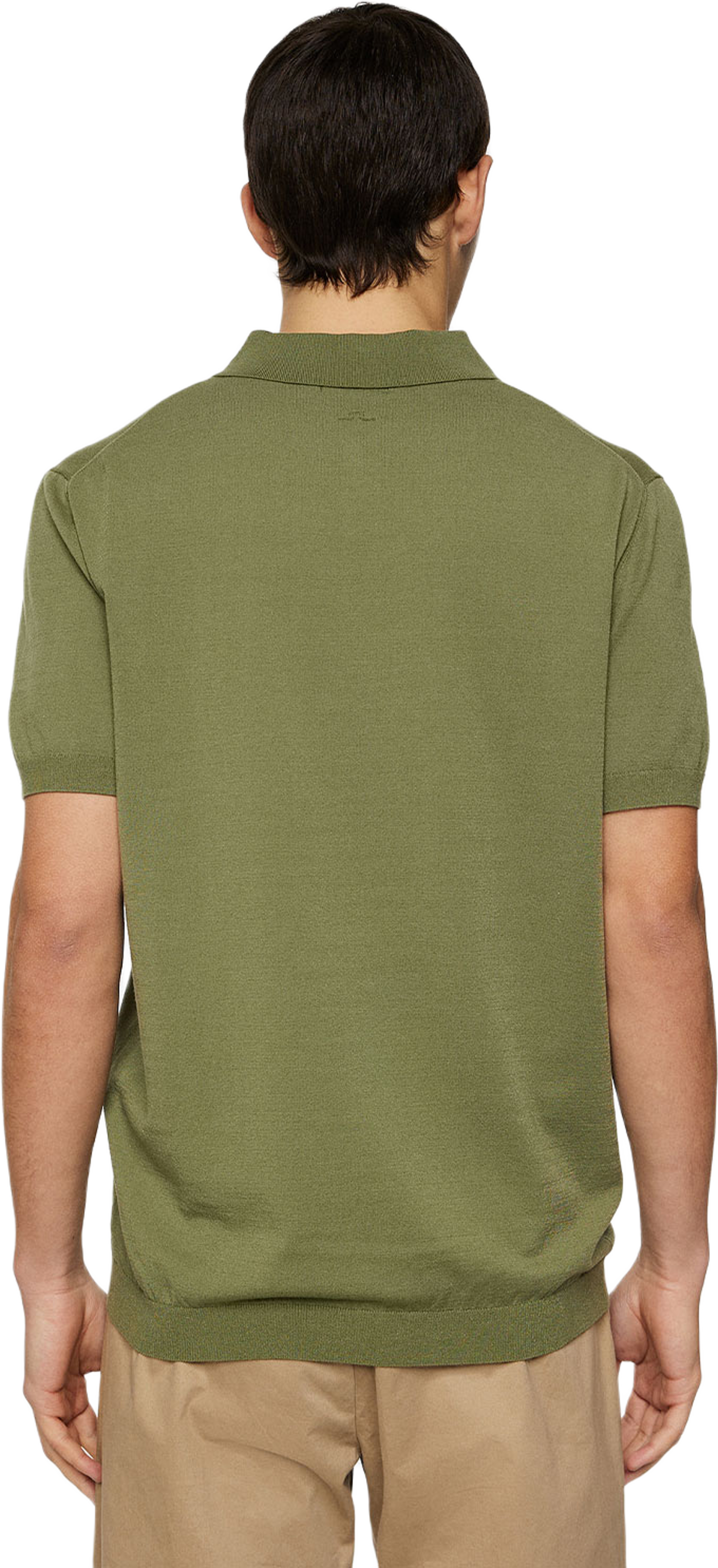 Ridge Knitted Polo