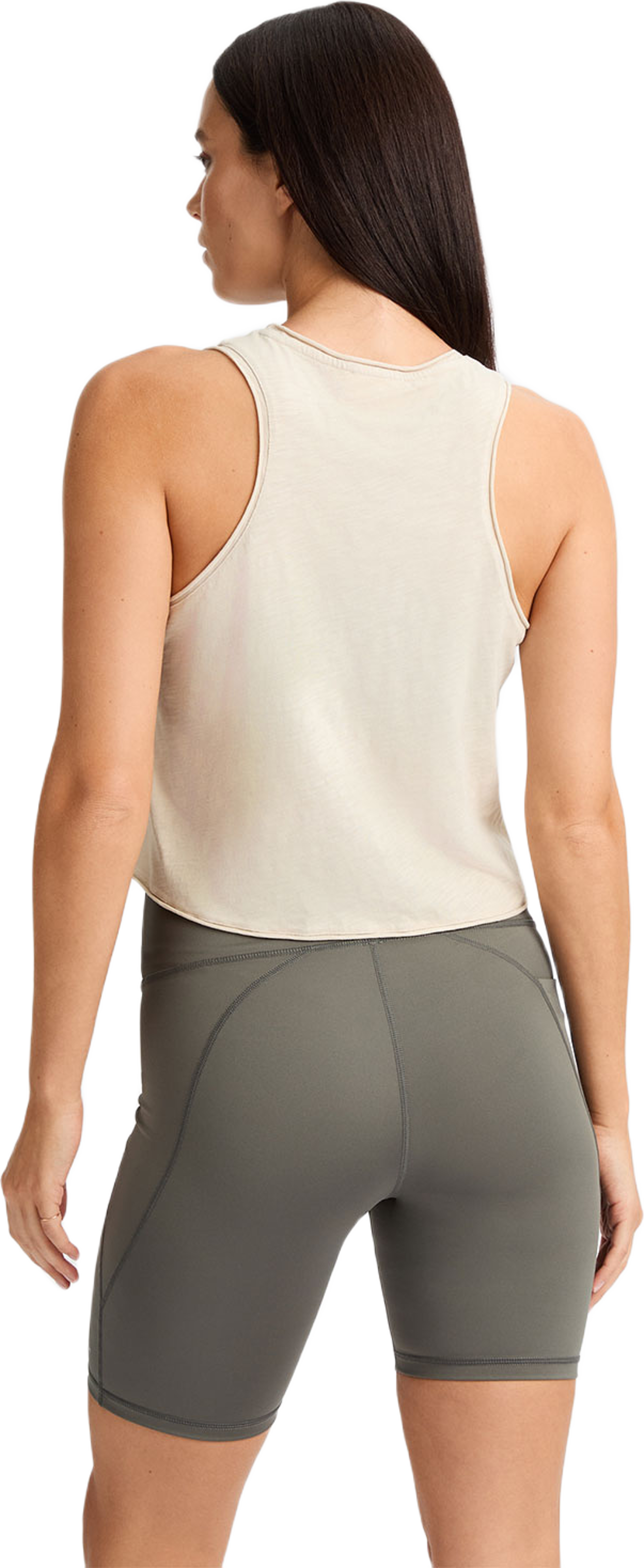 Slub Cropped Tank