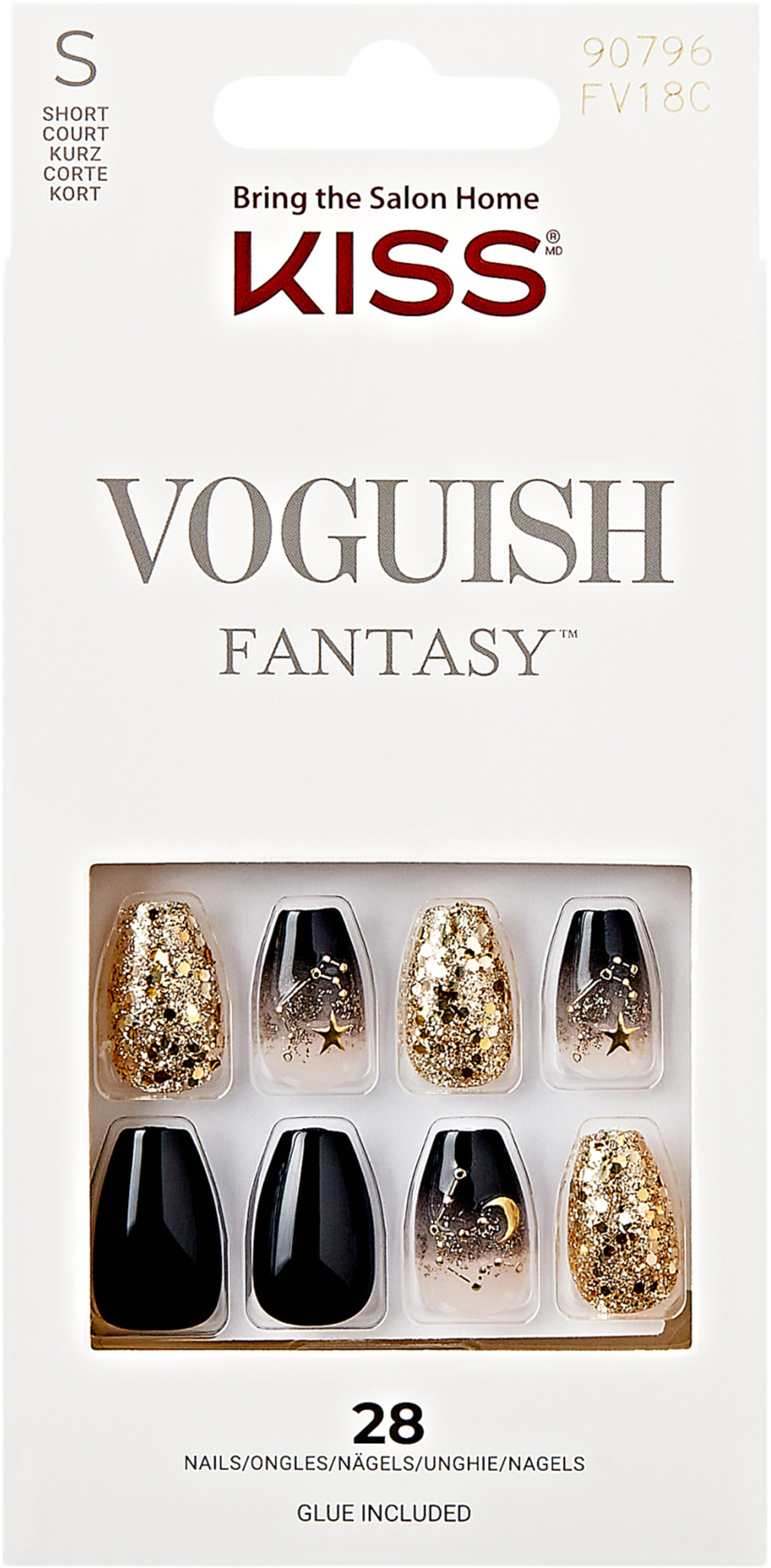 Voguish Fantasy Nails- Hush rush, från Kiss, i färgen Hush Rush. Klicka för att öppna bilden i stort format