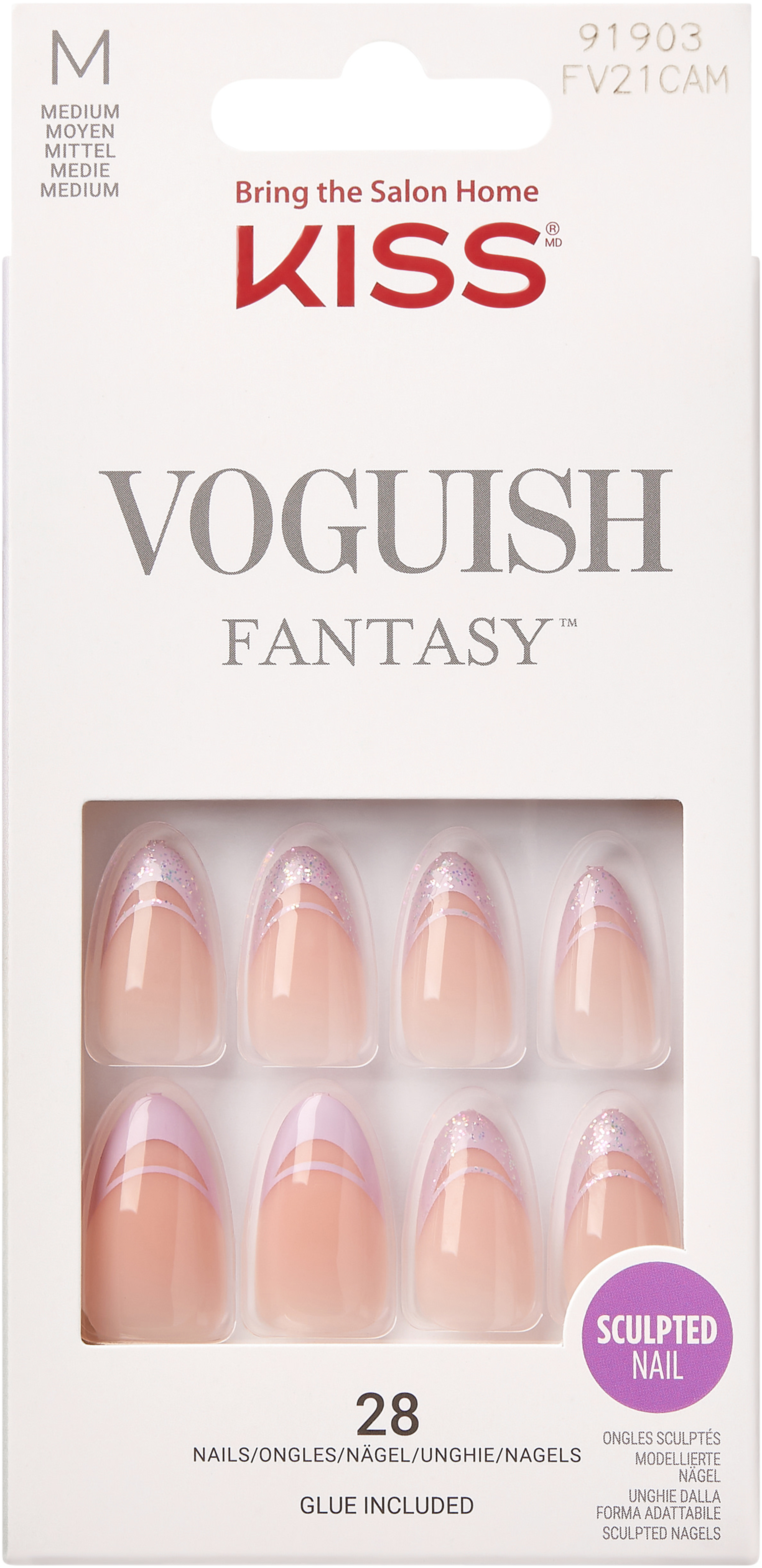 Voguish Fantasy Nails - Rainy Night, från Kiss, i färgen Rainy Night. Klicka för att öppna bilden i stort format