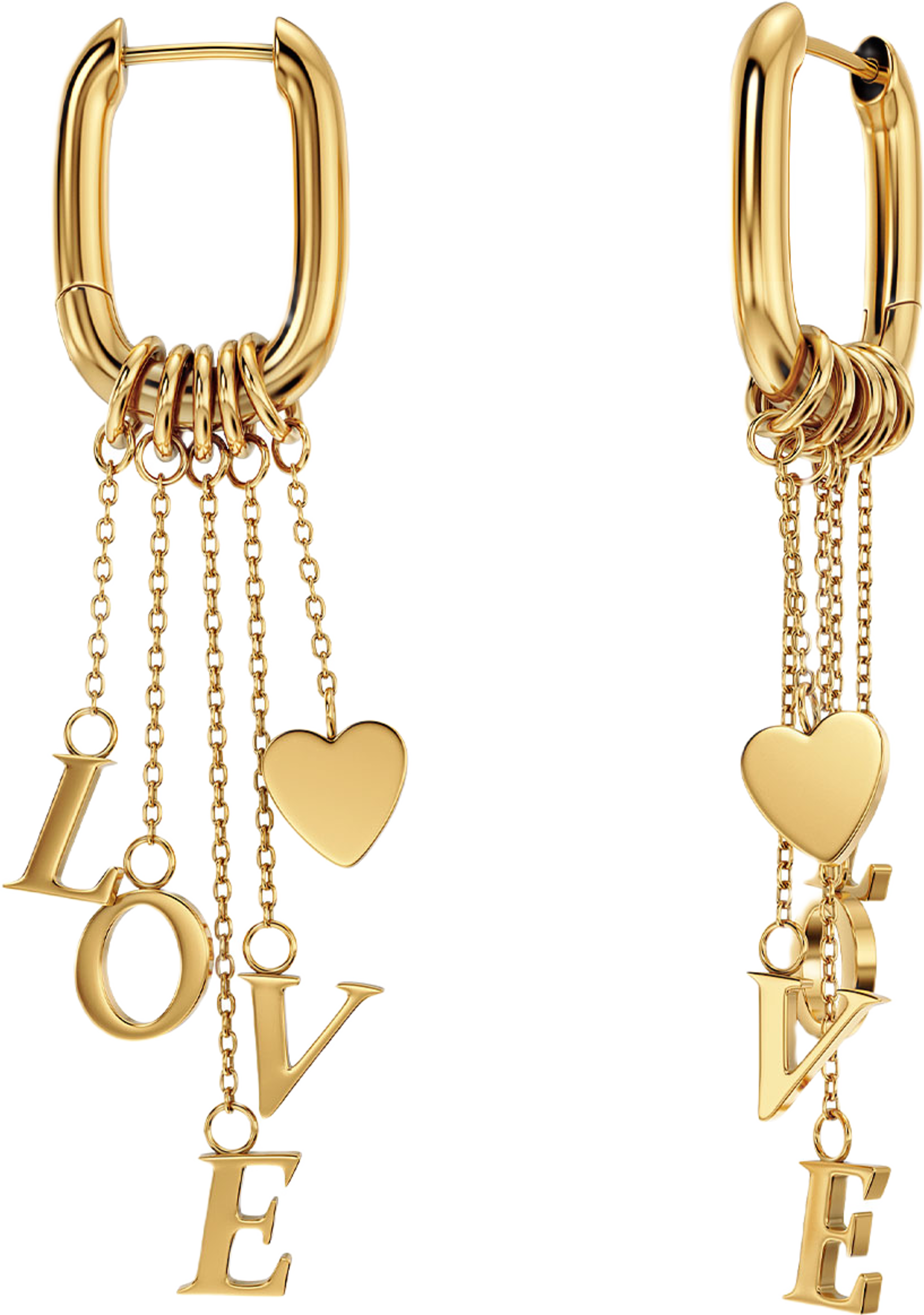 Love Note Hoops Gold