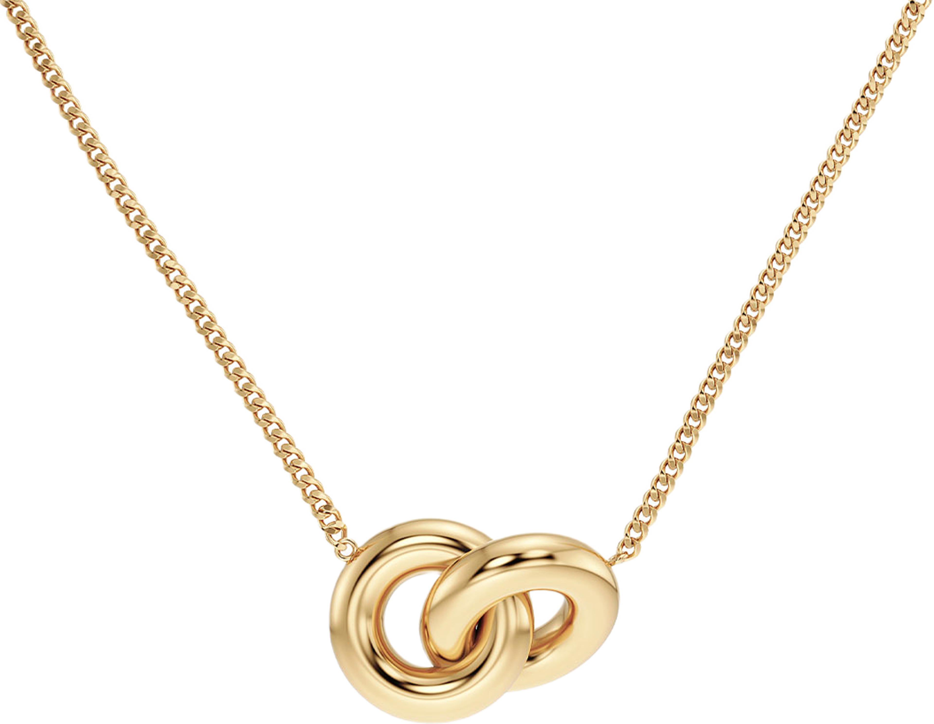 Chunky Eternal Necklace Gold