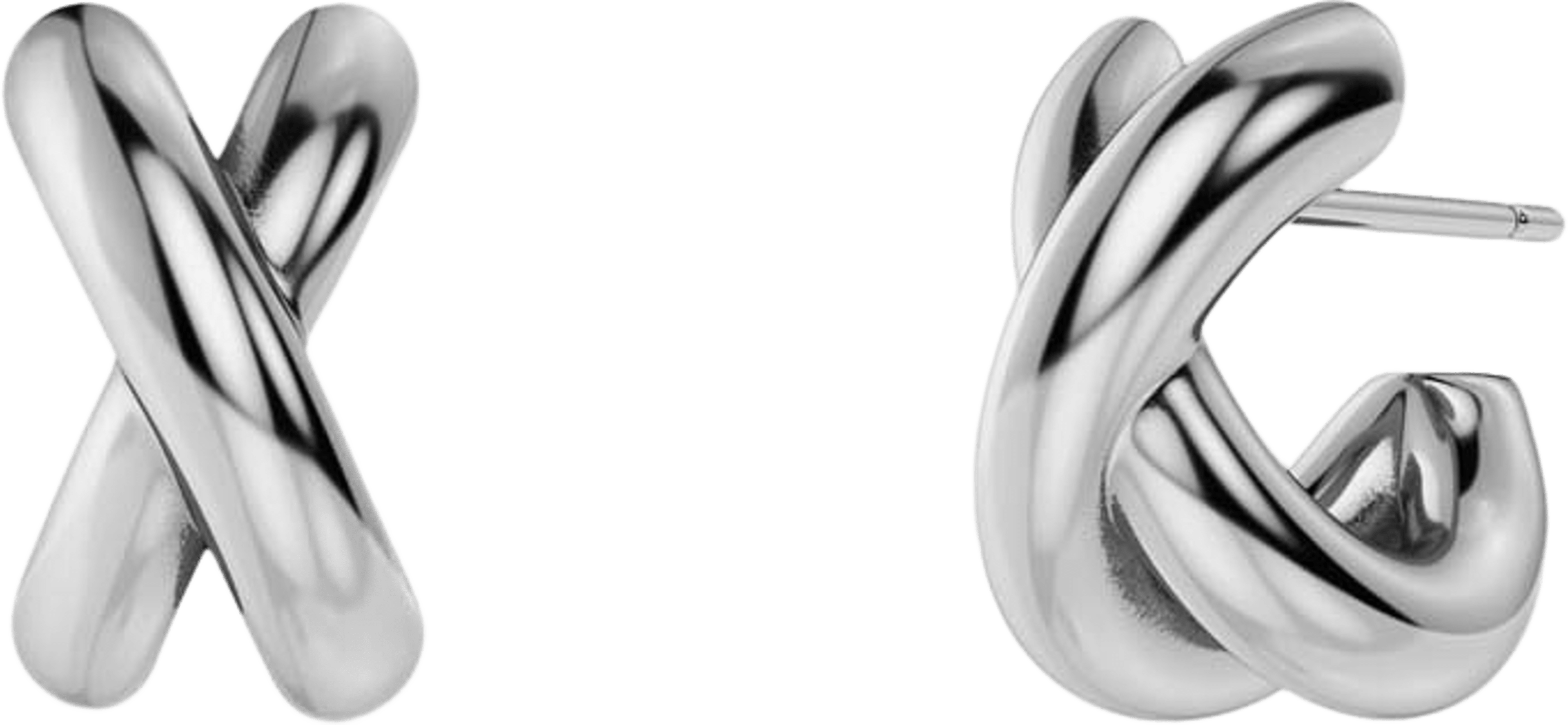 Alexa Hoops S Steel, från Edblad, i färgen Steel. Klicka för att öppna bilden i stort format