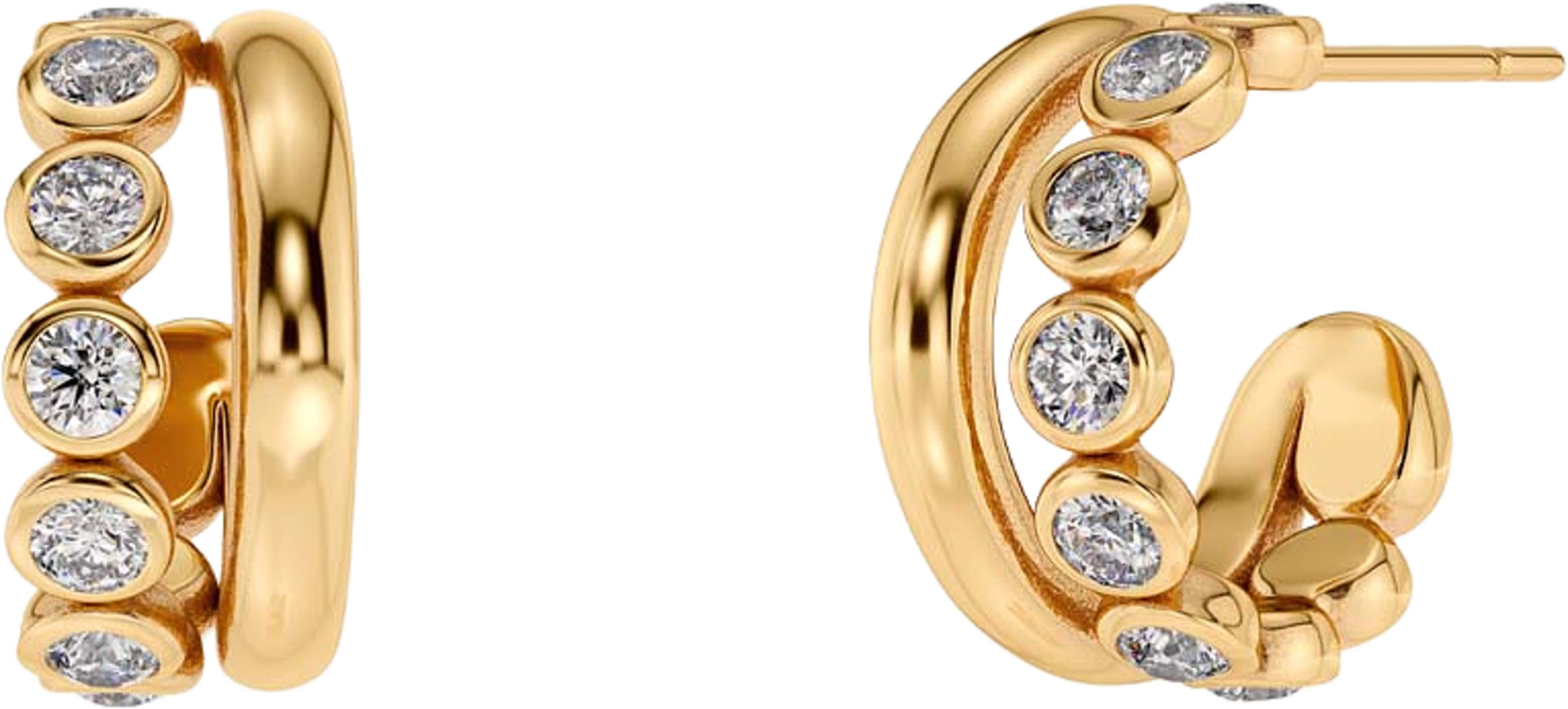 Grace Hoops S Gold, från Edblad, i färgen Gold. Klicka för att öppna bilden i stort format