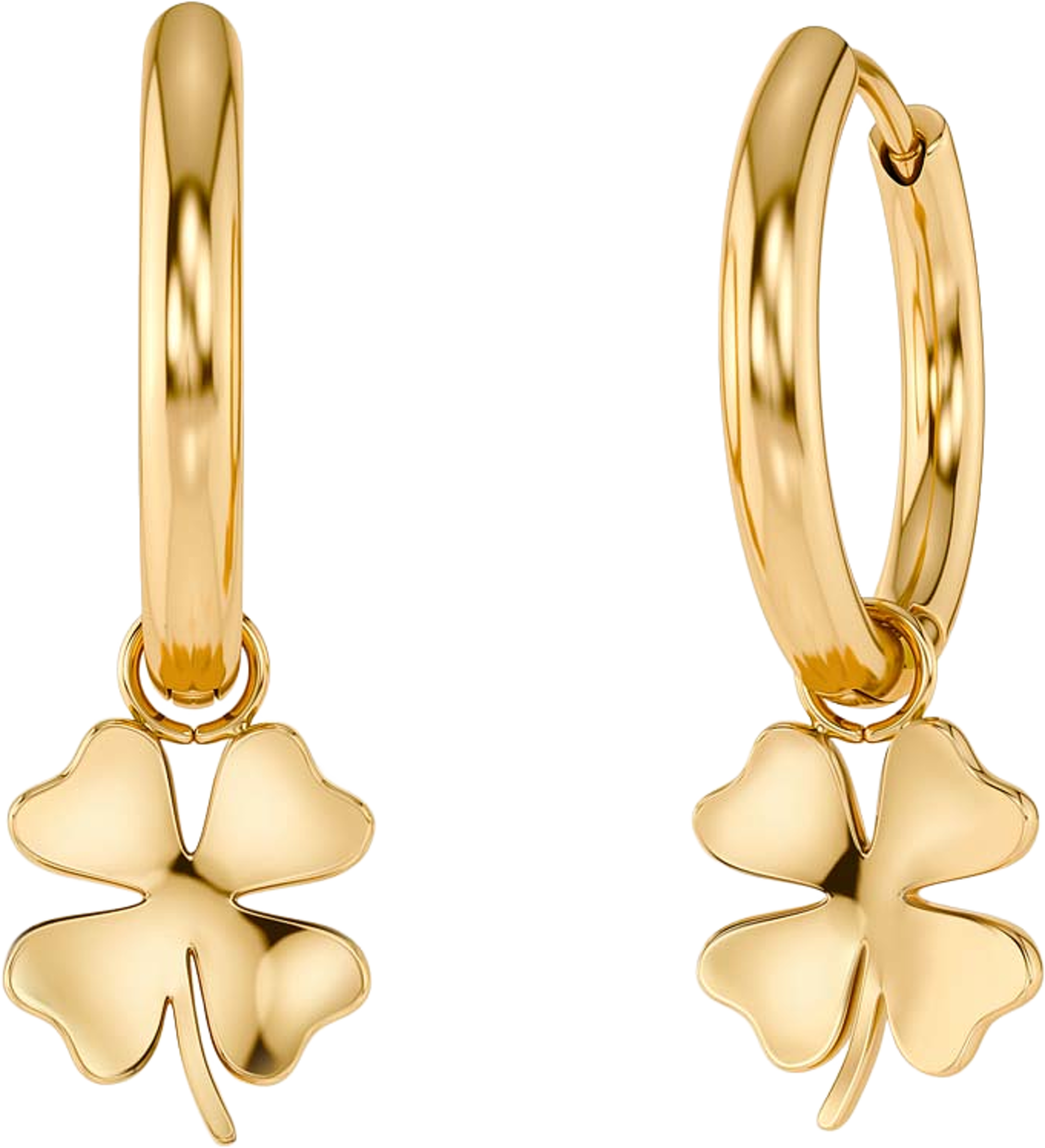 Lucky Mini Hoops Gold, från Edblad, i färgen Gold. Klicka för att öppna bilden i stort format