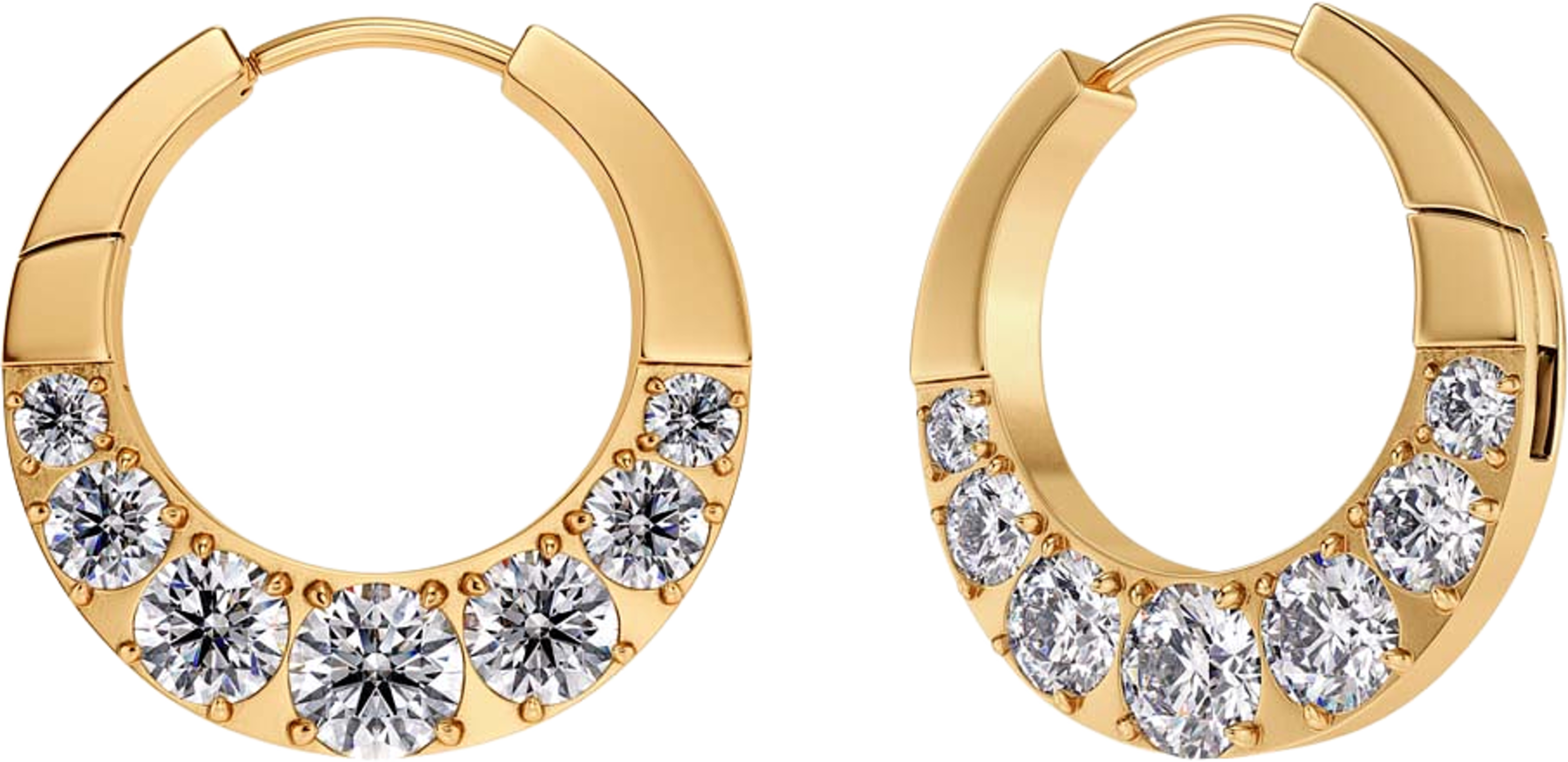 Monarch Hoops L Gold, från Edblad, i färgen Gold. Klicka för att öppna bilden i stort format