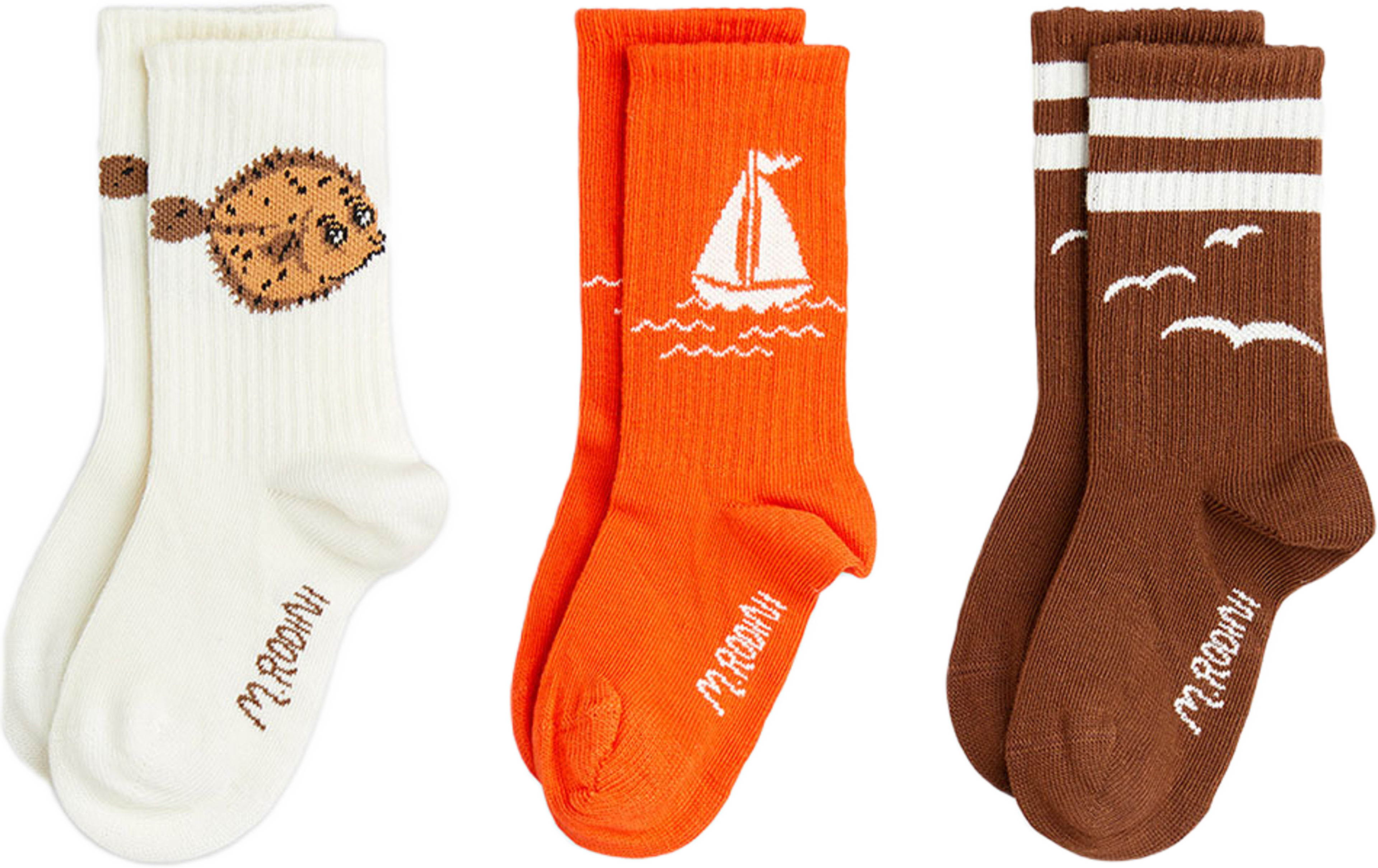 Sailing Boats 3-Pack Socks