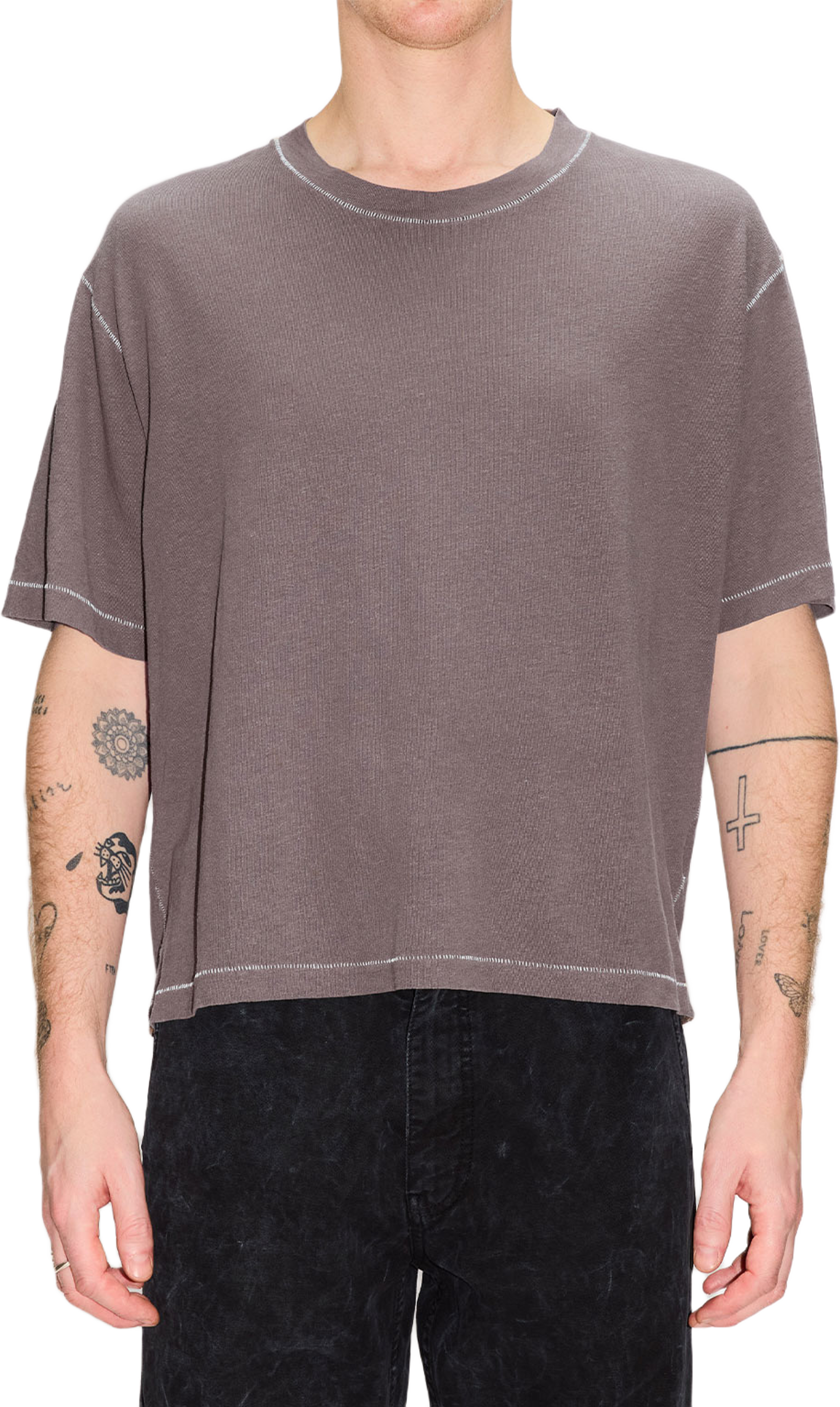 Boxy Roll Tee