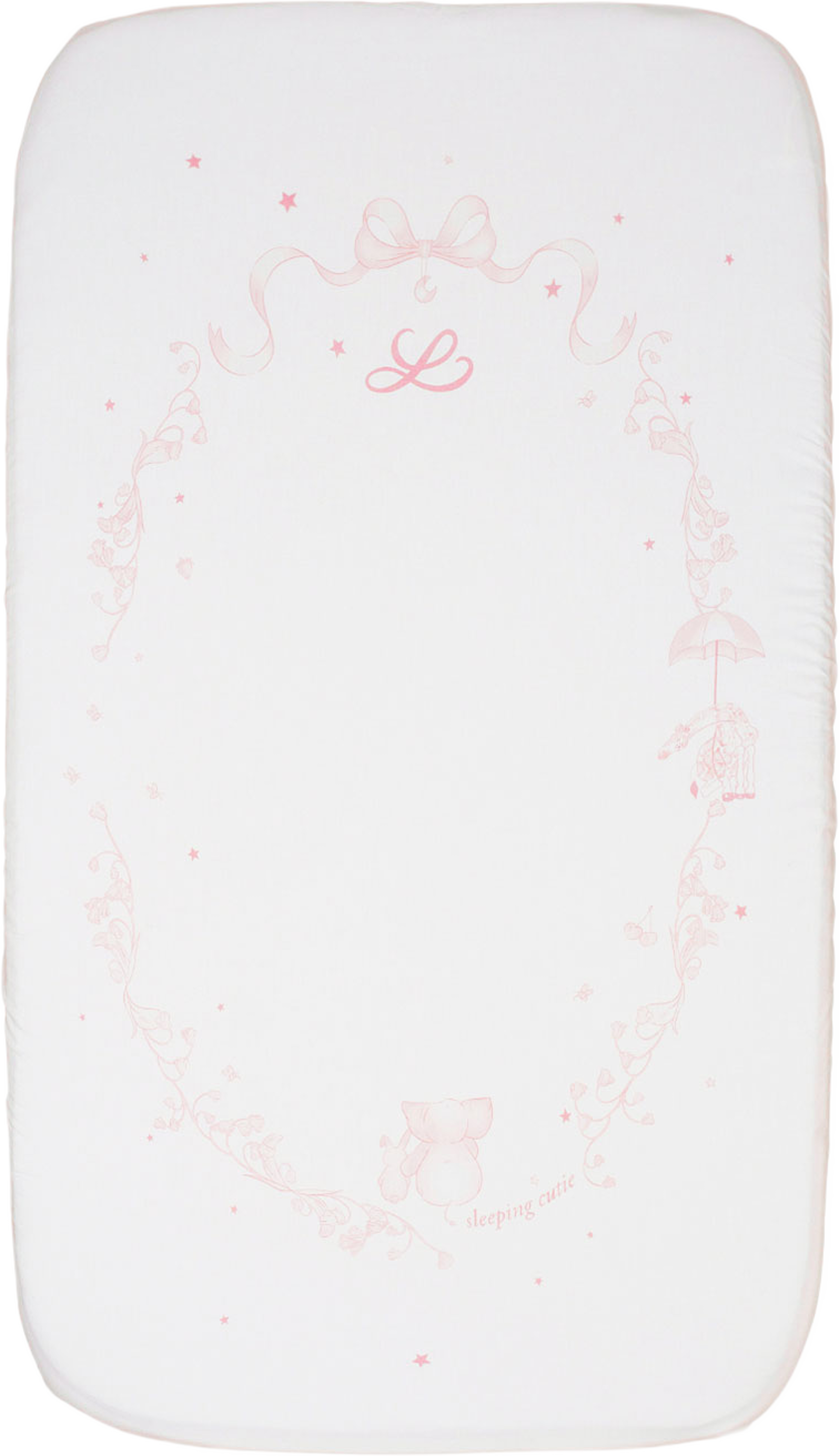 Wonderland Fitted Crib Sheet