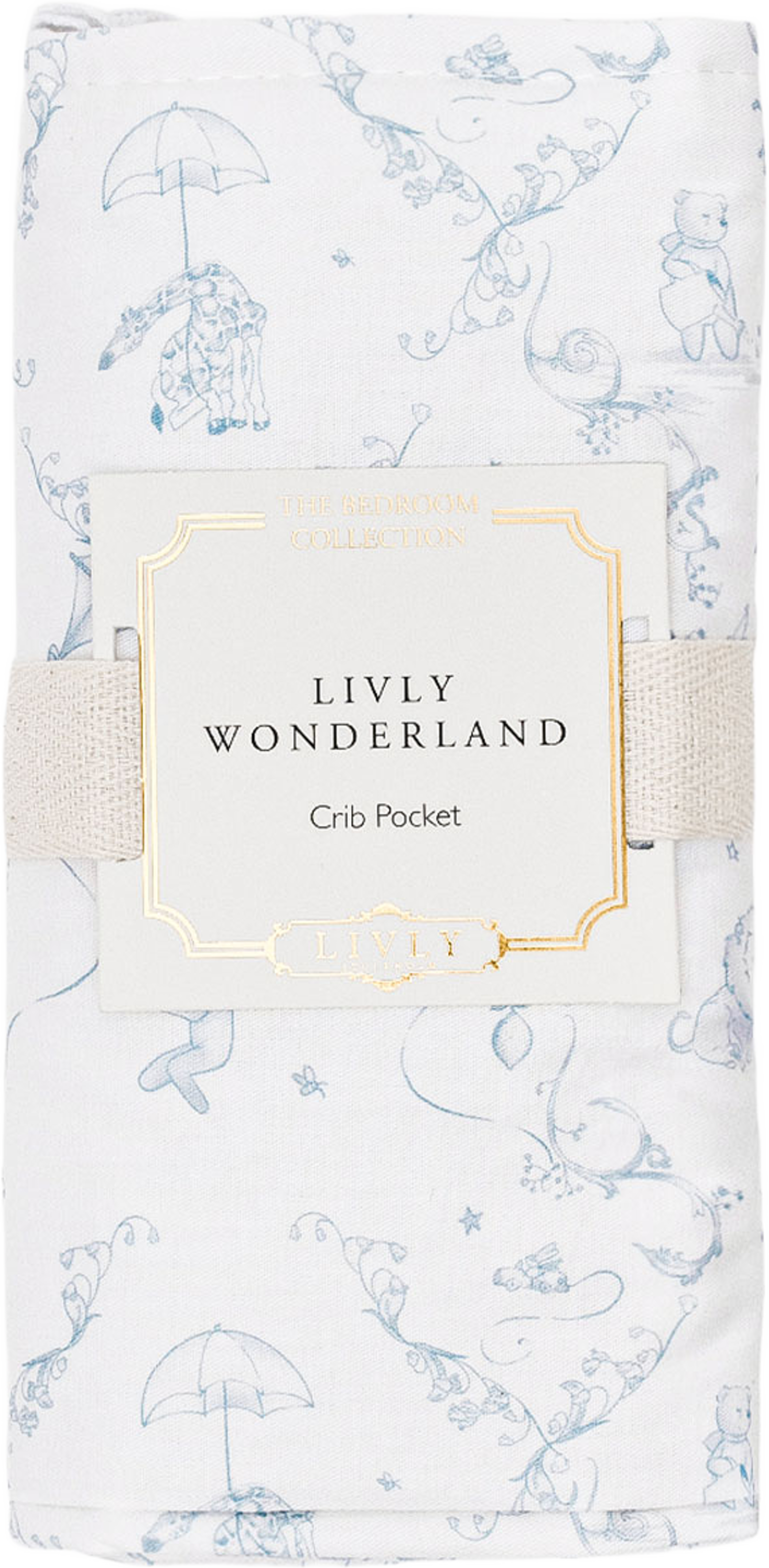 Wonderland Crib Pocket
