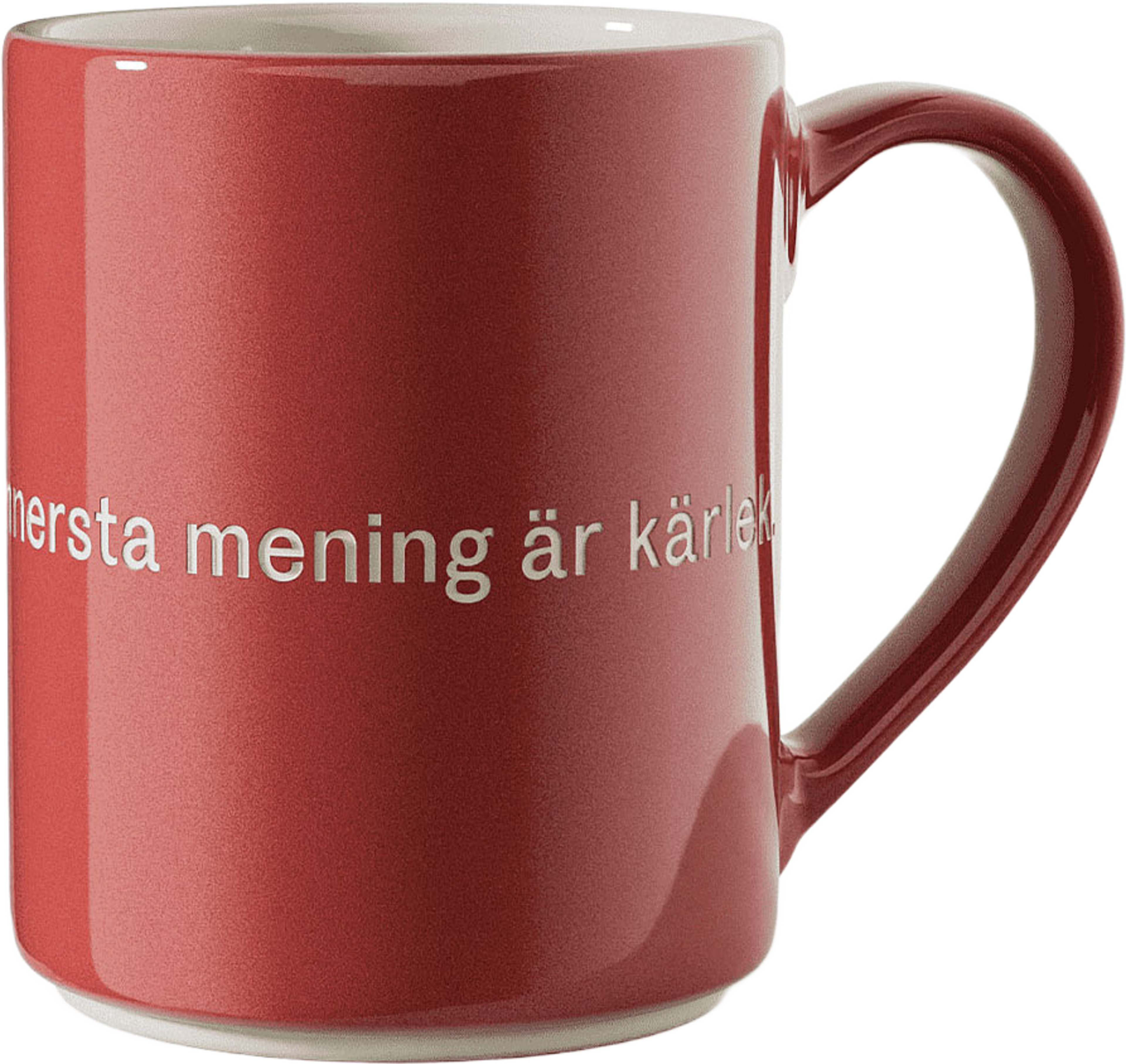 Astrid Lindgren Mugg - Ja, jag tror att livets innersta mening är kärlek
