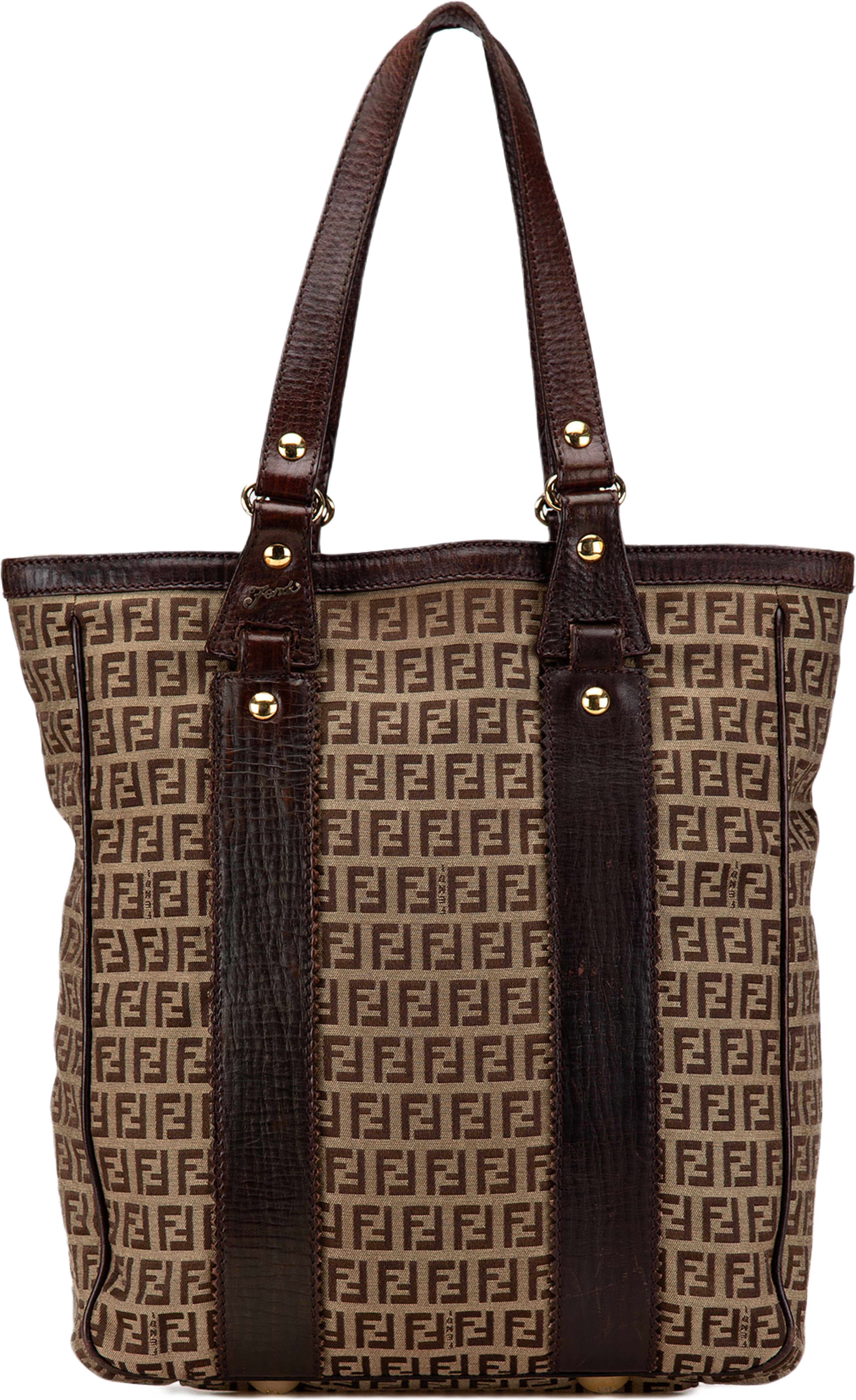 Fendi Zucchino Canvas Tote
