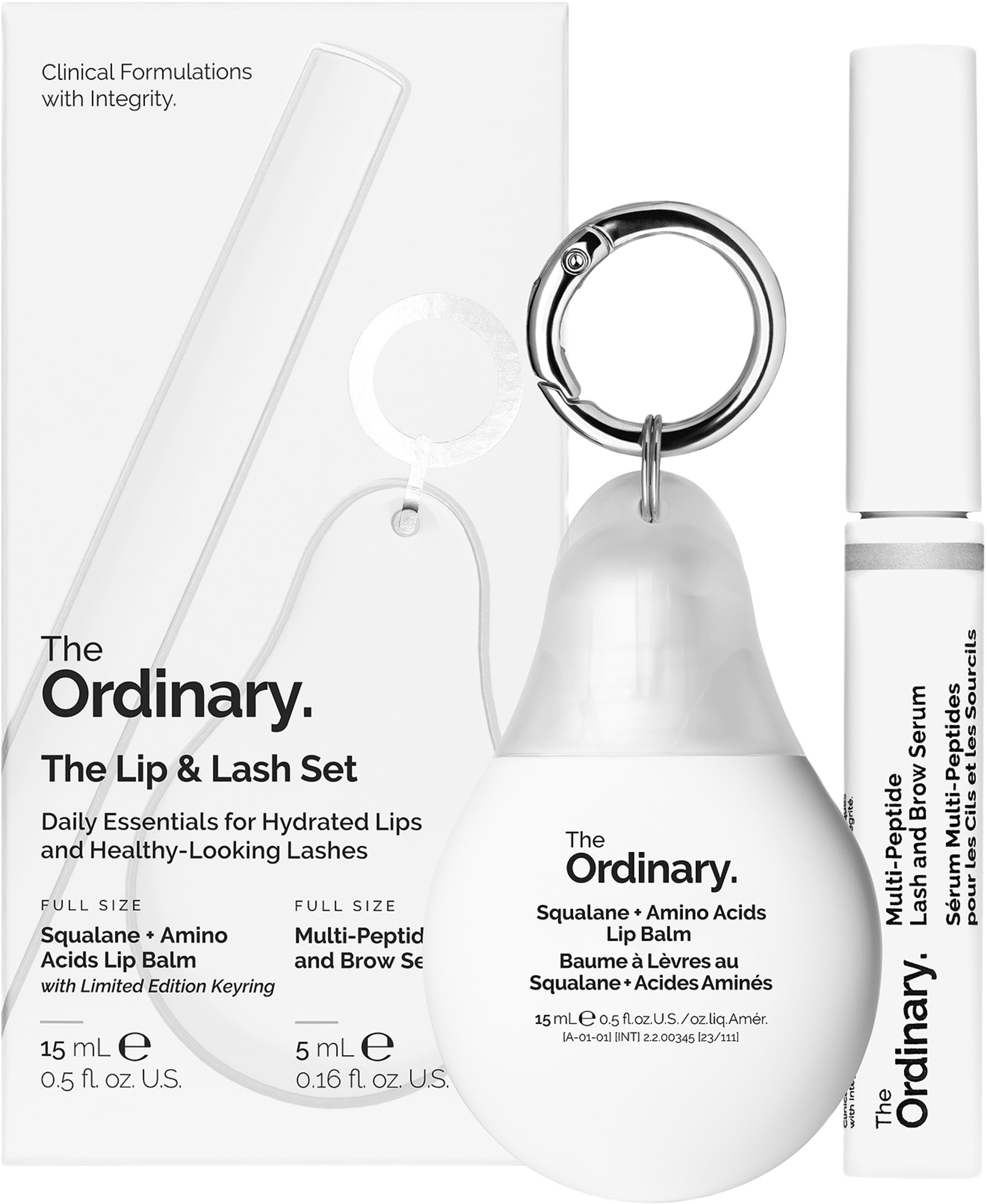 The Lip & Lash Set, från The Ordinary. Klicka för att öppna bilden i stort format
