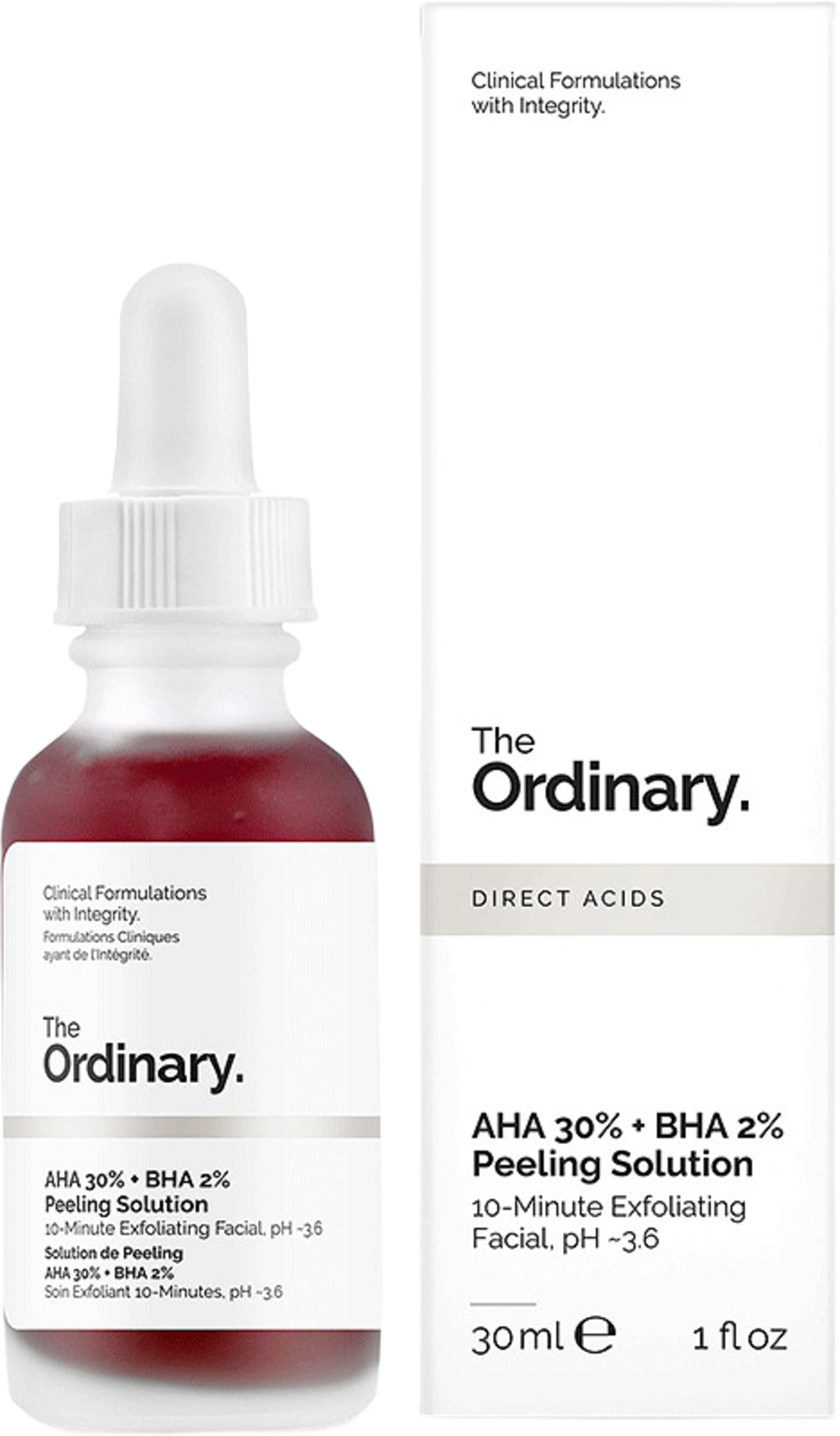 AHA 30% + BHA 2% Peeling Solution