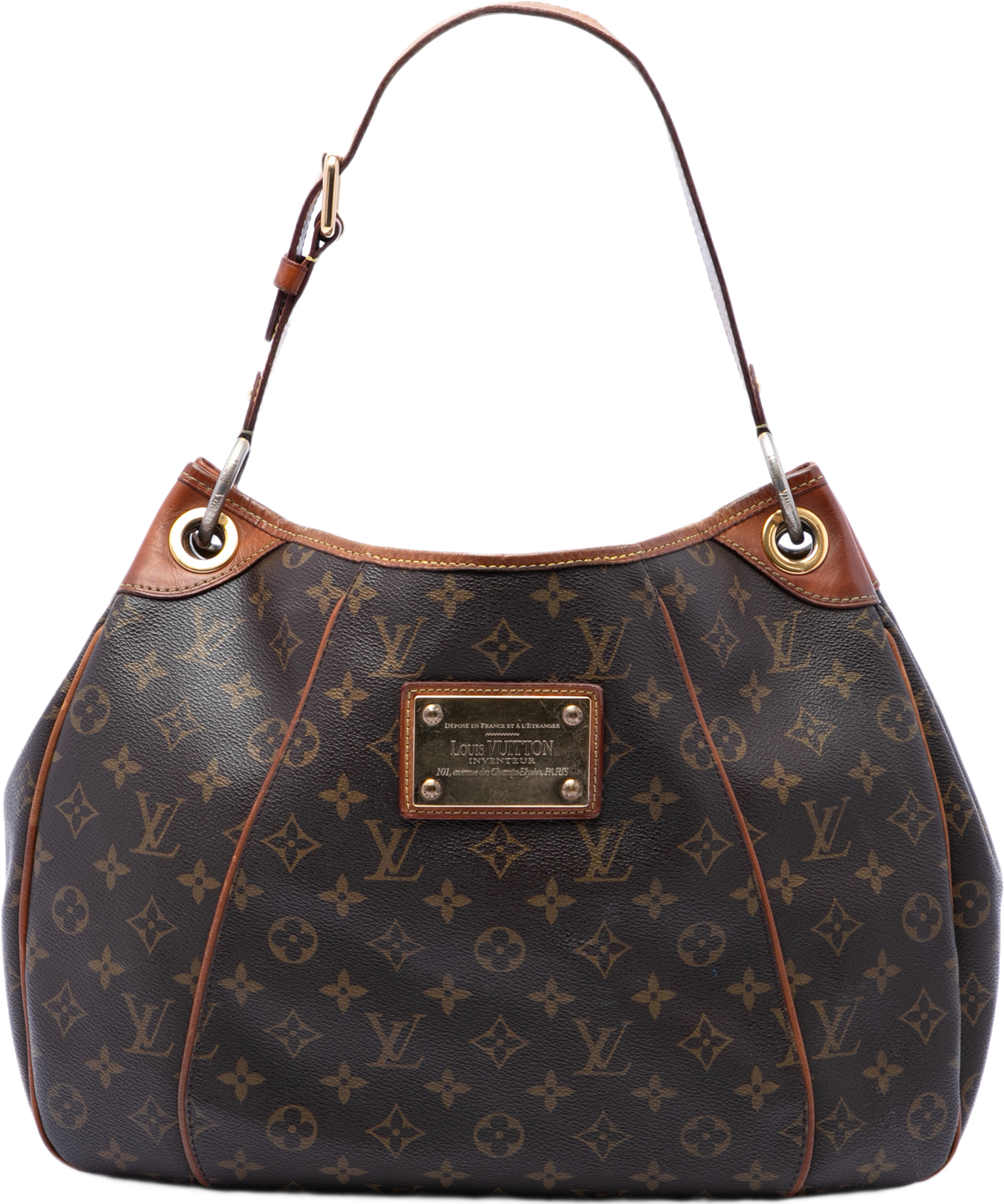 Louis Vuitton Monogram Galliera Pm, från Luxclusif, i färgen brun. Klicka för att öppna bilden i stort format