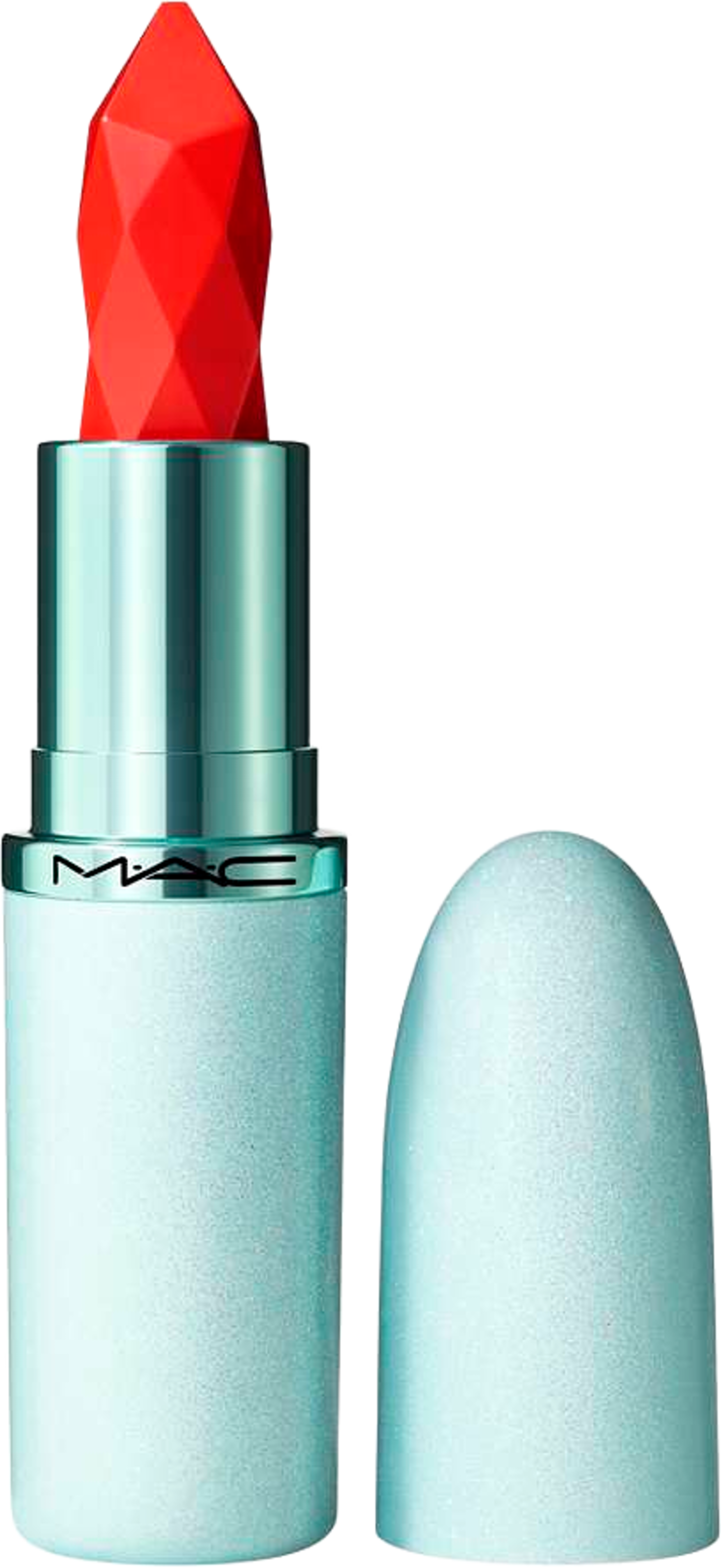 Macximal Sleek Satin Lipstick, från MAC Cosmetics, i färgen Unexpected Red. Klicka för att öppna bilden i stort format