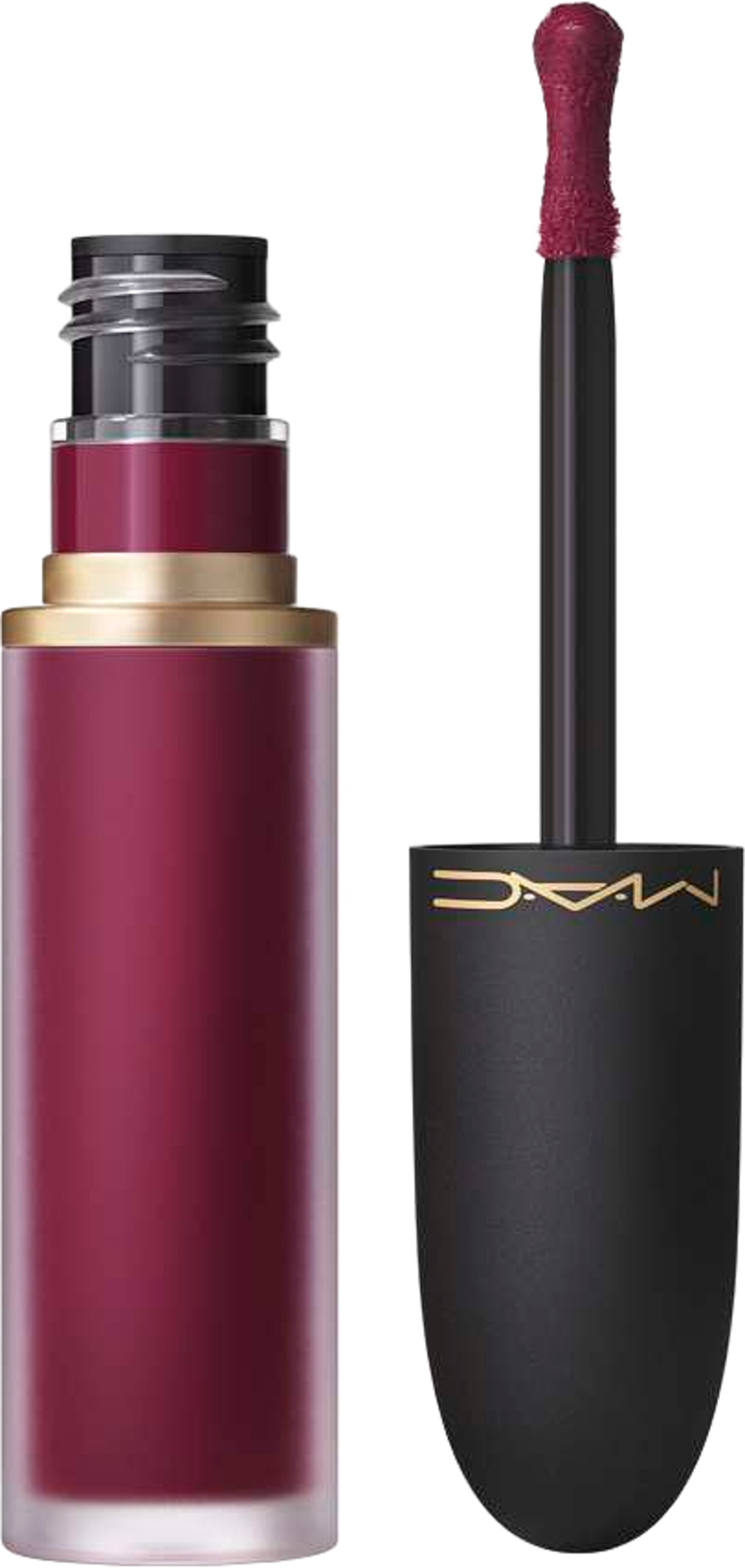 Powder Kiss Lip + Cheek Mousse, från MAC Cosmetics, i färgen Burning Love. Klicka för att öppna bilden i stort format