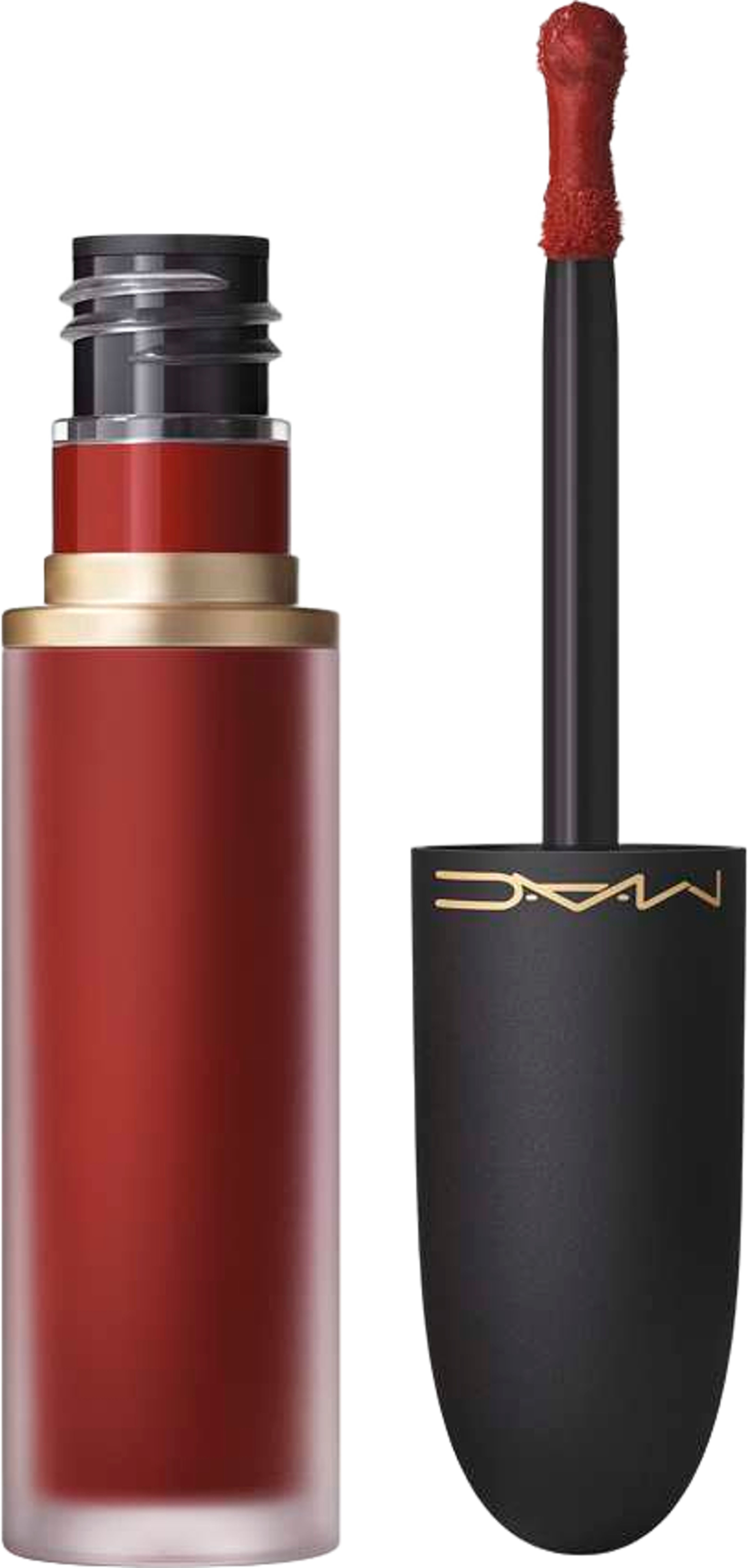 Powder Kiss Lip + Cheek Mousse, från MAC Cosmetics, i färgen Devoted To Chili. Klicka för att öppna bilden i stort format