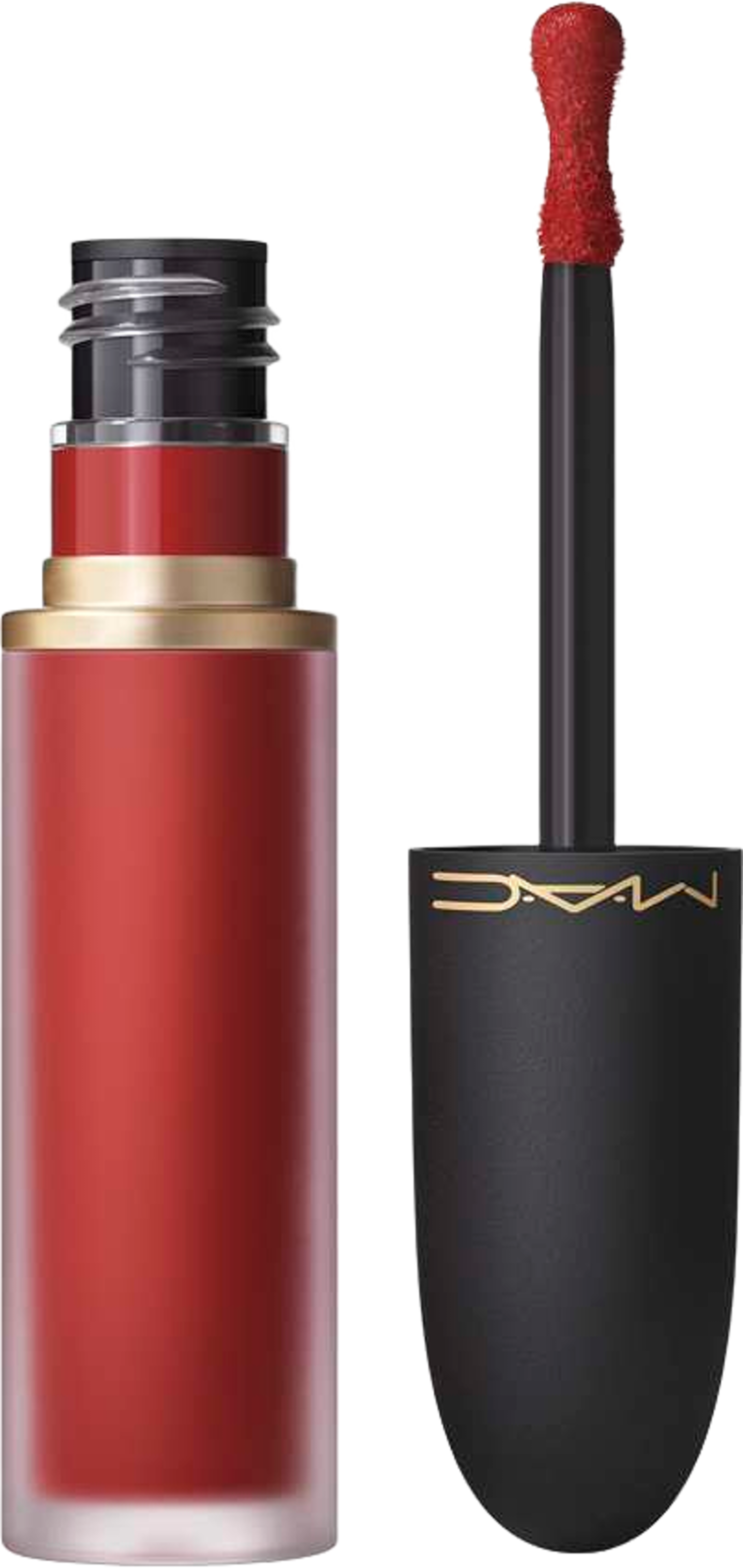 Powder Kiss Lip + Cheek Mousse, från MAC Cosmetics, i färgen Ruby Boo. Klicka för att öppna bilden i stort format