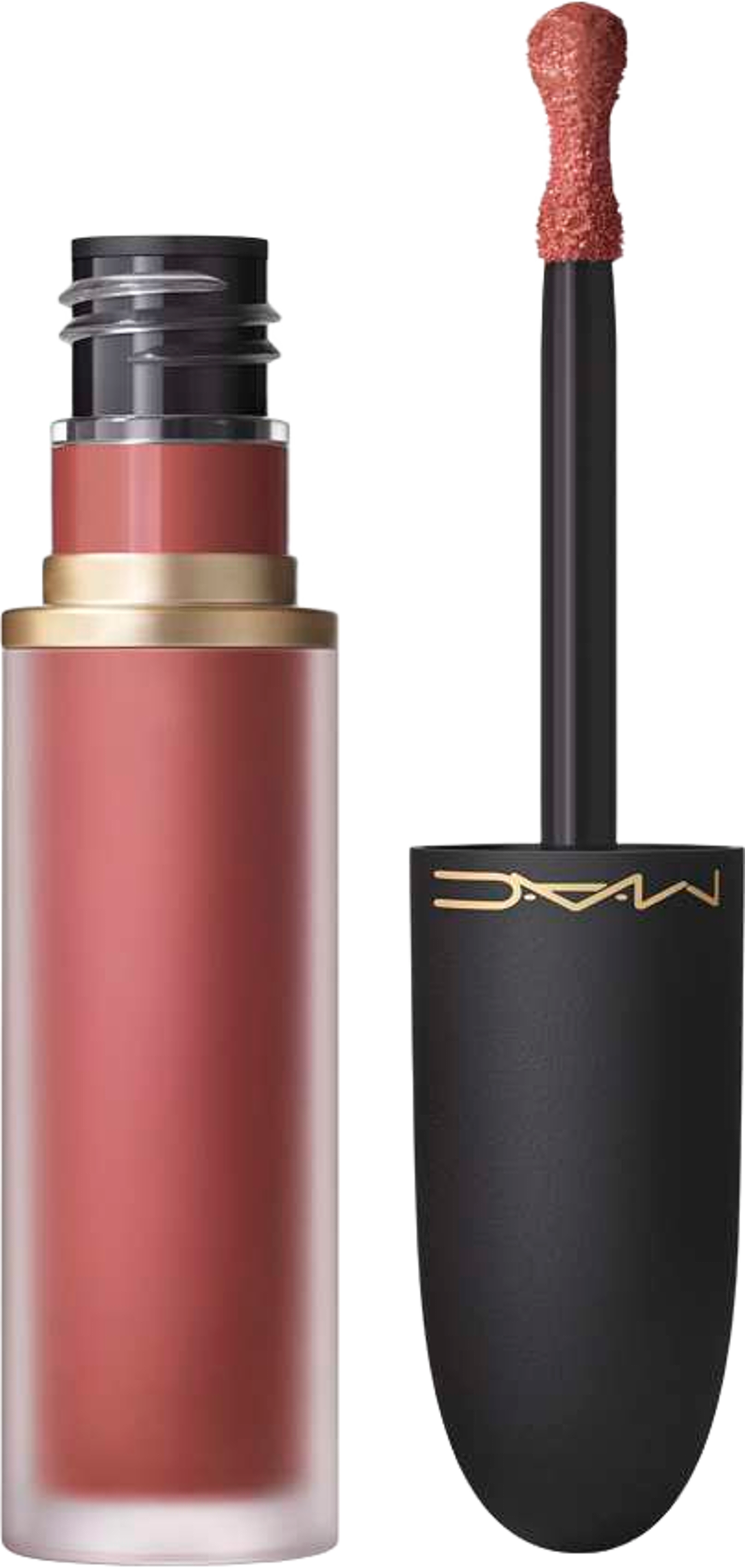 Powder Kiss Lip + Cheek Mousse, från MAC Cosmetics, i färgen Velvet Teddy. Klicka för att öppna bilden i stort format