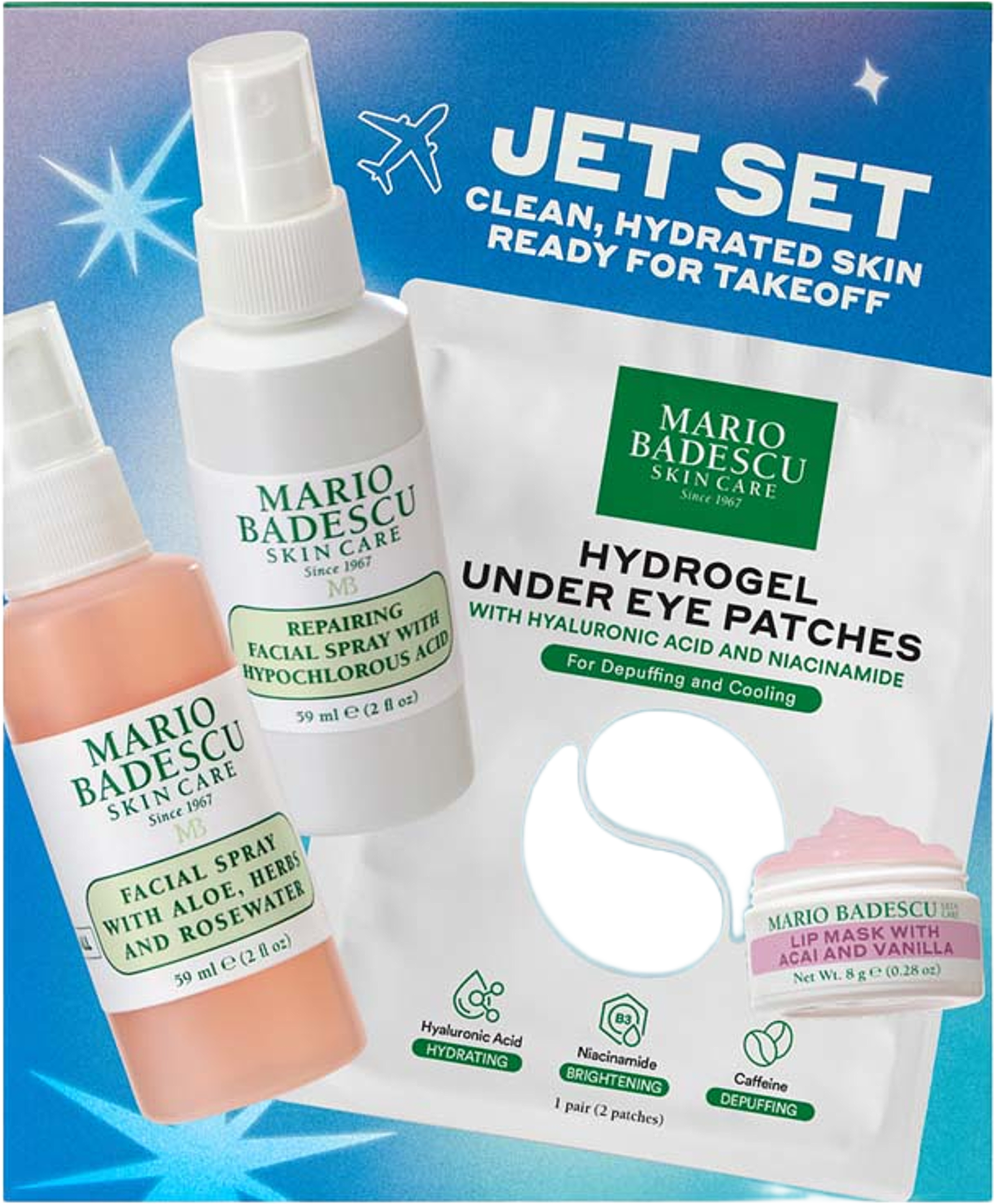 Jet Set, från Mario Badescu. Klicka för att öppna bilden i stort format