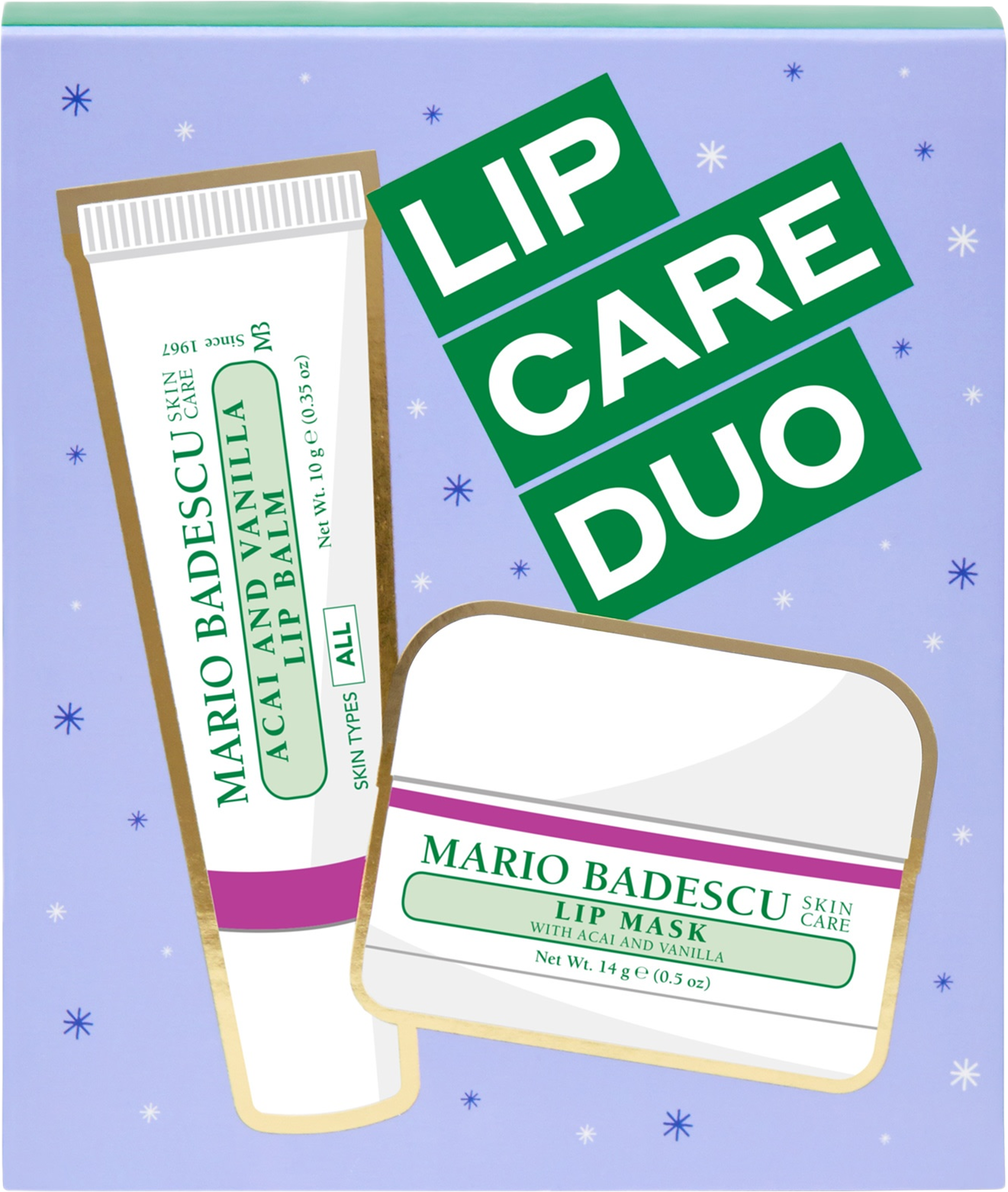 Lip Care Duo, från Mario Badescu. Klicka för att öppna bilden i stort format