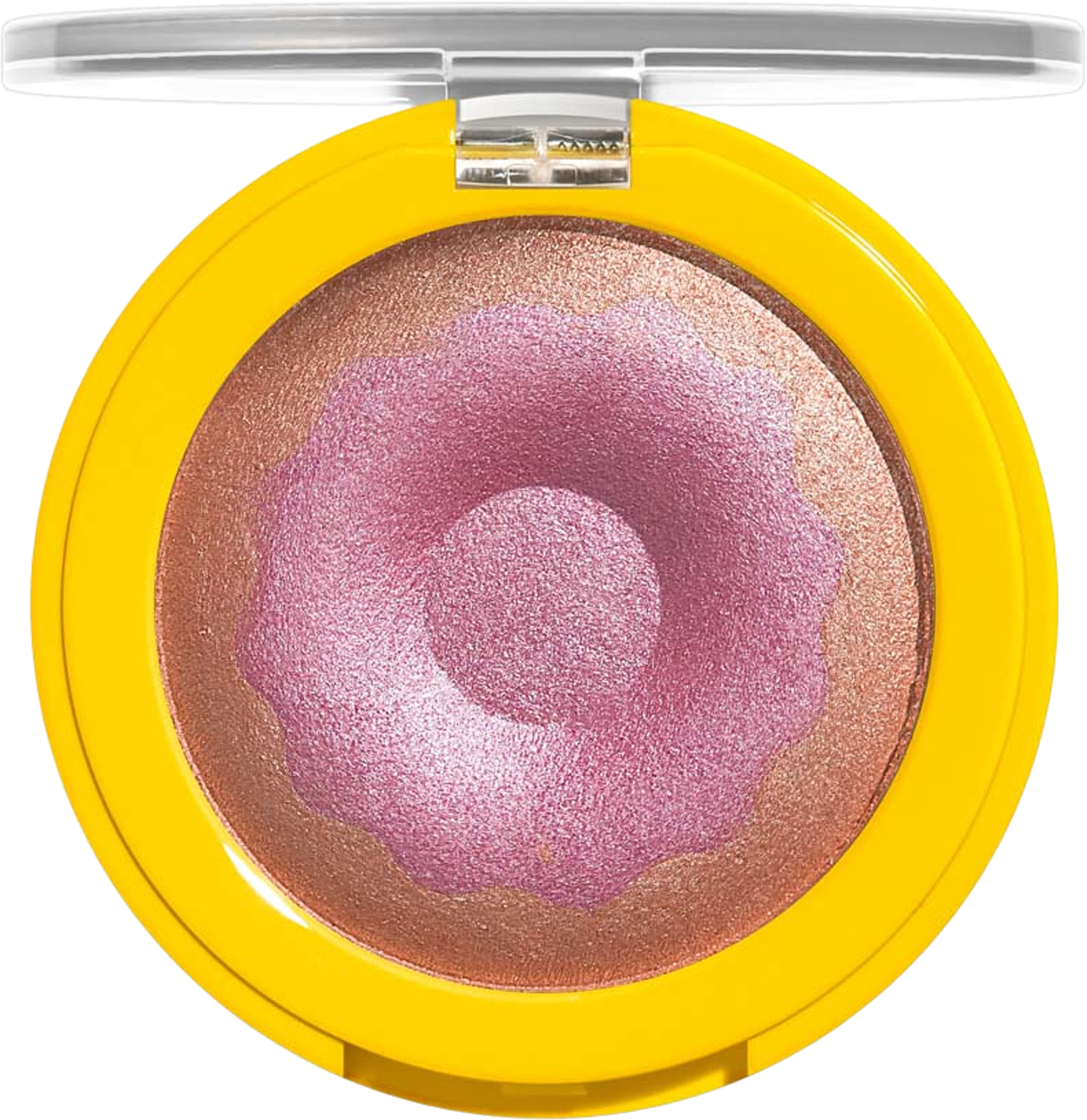 Homer Simpson Donut Highlighter, från NYX Professional Makeup, i färgen Glazed & Confused. Klicka för att öppna bilden i stort format