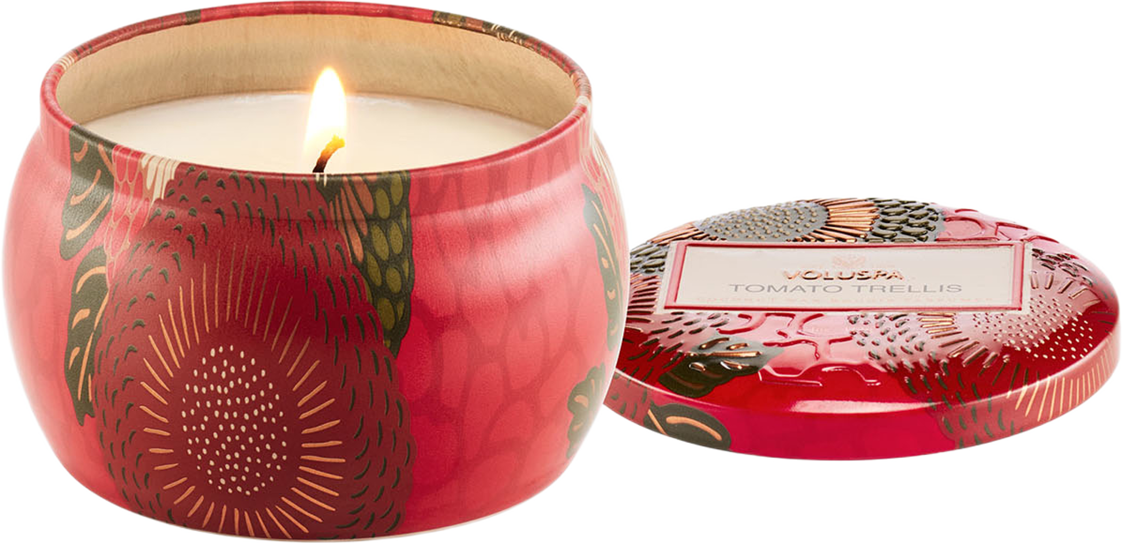 Tomato Trellis Mini Tin, från Voluspa. Klicka för att öppna bilden i stort format