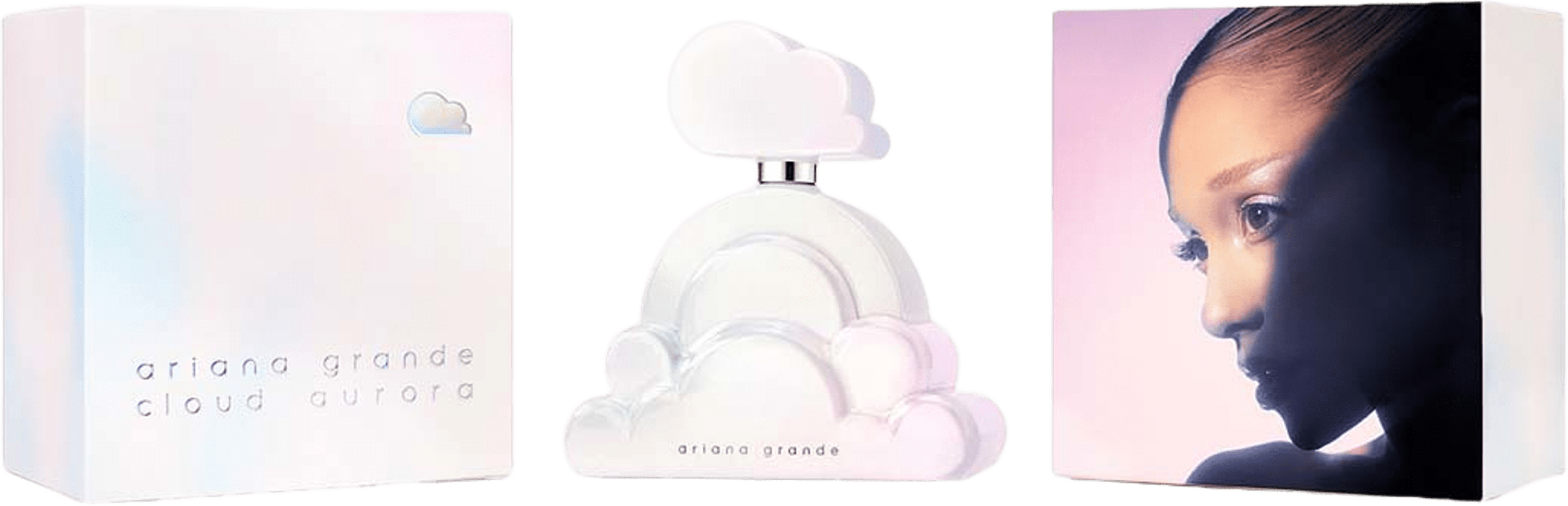 Cloud Aurora Eau de Parfum, från Ariana Grande. Klicka för att öppna bilden i stort format
