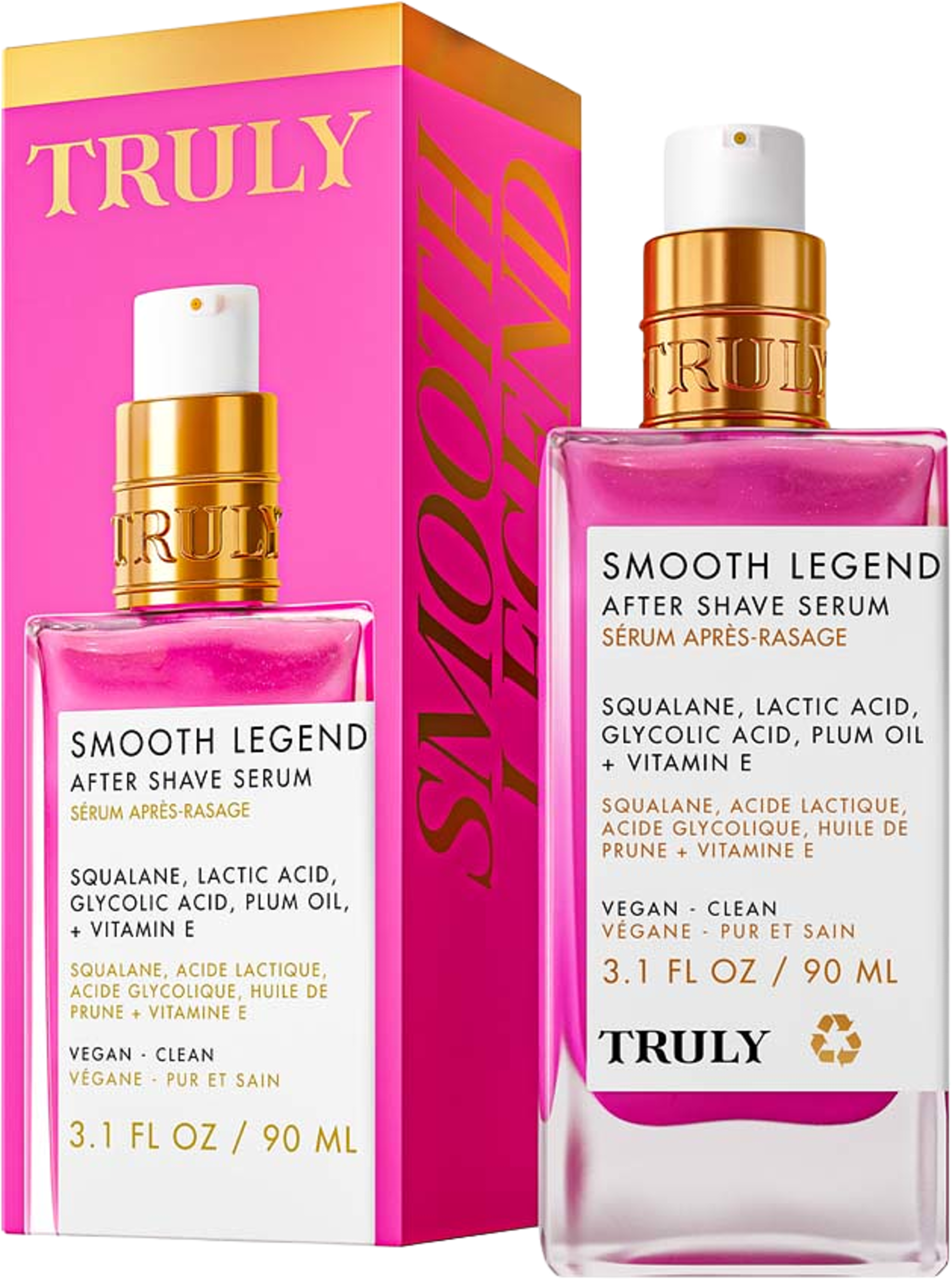 Smooth Legend After Shave Serum, från Truly Beauty. Klicka för att öppna bilden i stort format