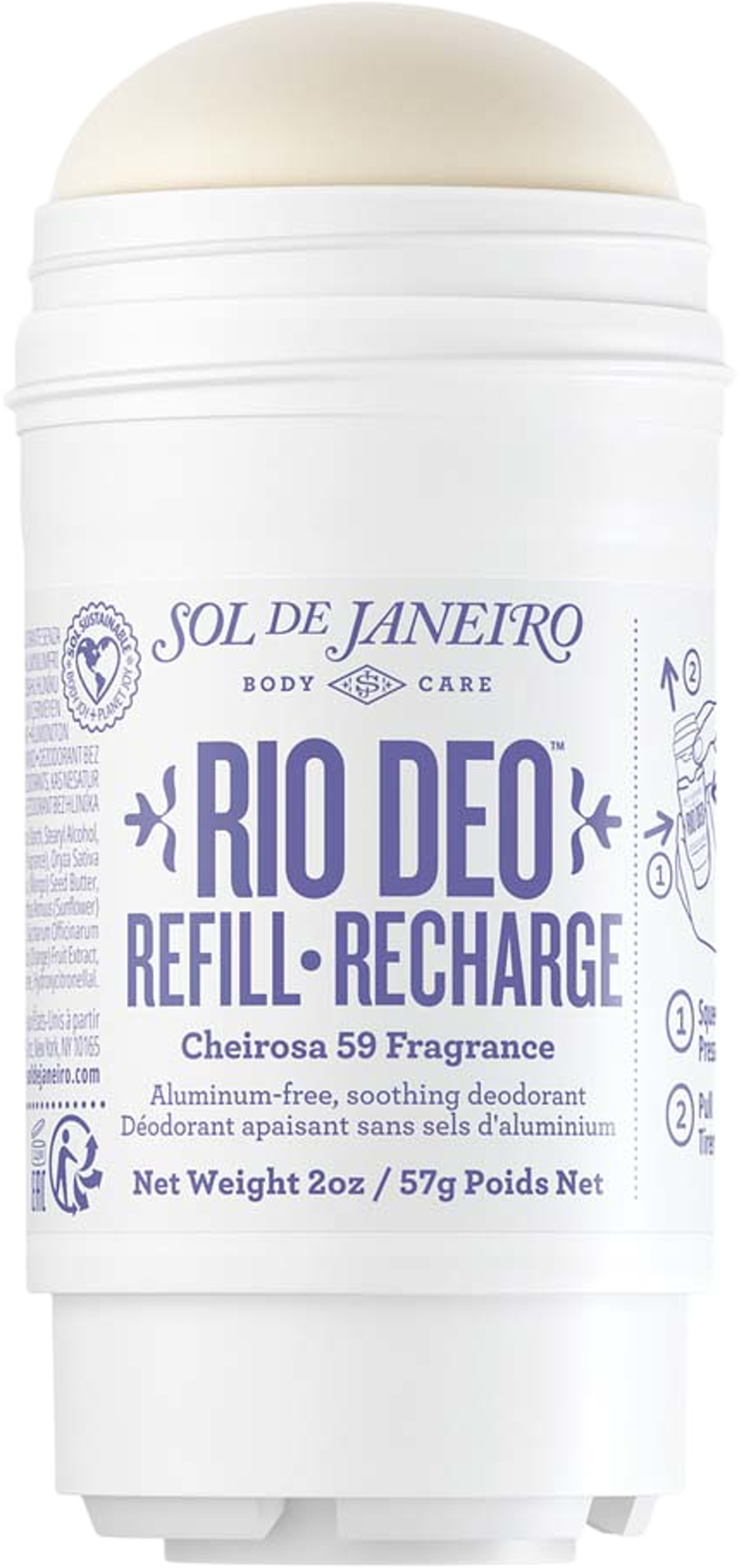 Rio Deo Cheirosa 59 Refill, från Sol de Janeiro. Klicka för att öppna bilden i stort format
