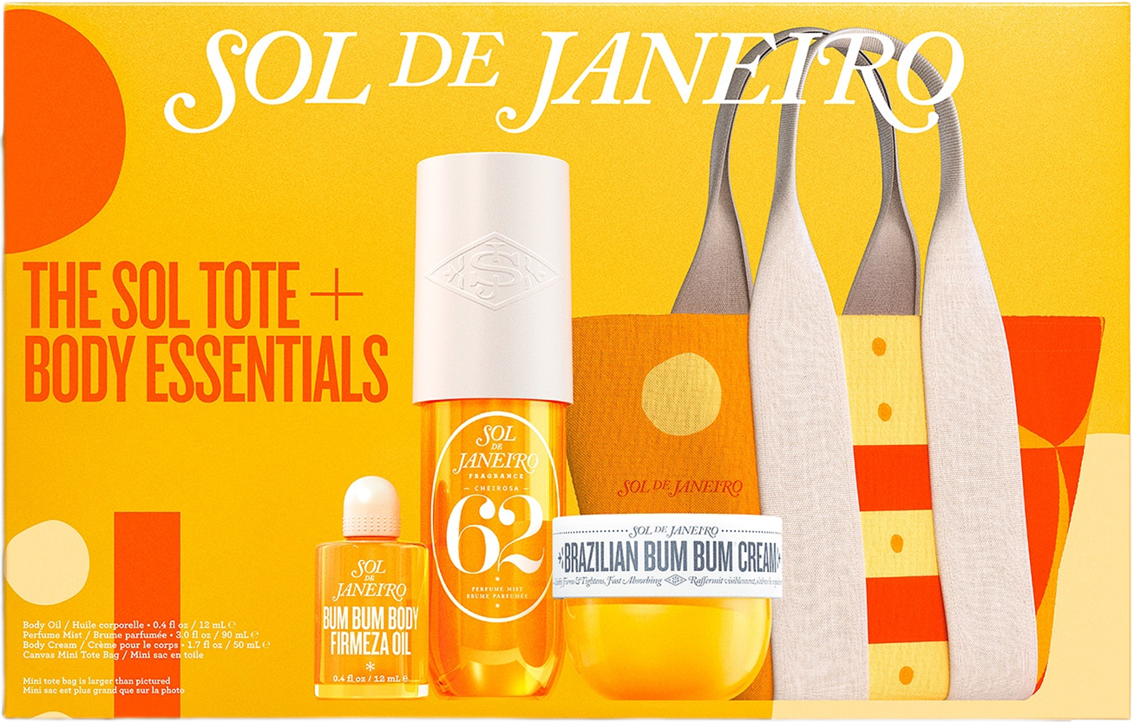 The Sol Tote + Body Essentials 2025, från Sol de Janeiro.