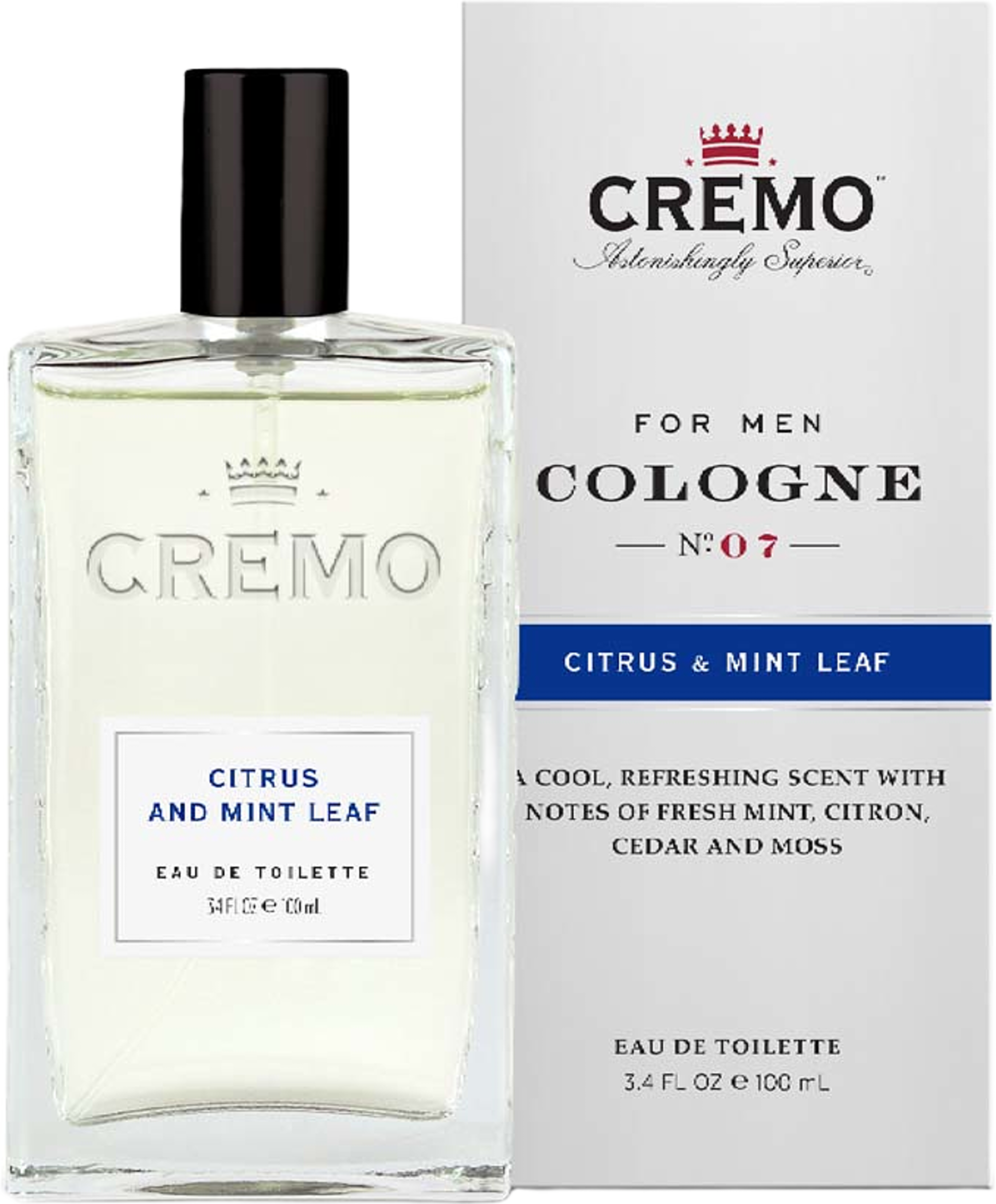Citrus & Mint Leaf Eau de Toilette, från Cremo. Klicka för att öppna bilden i stort format