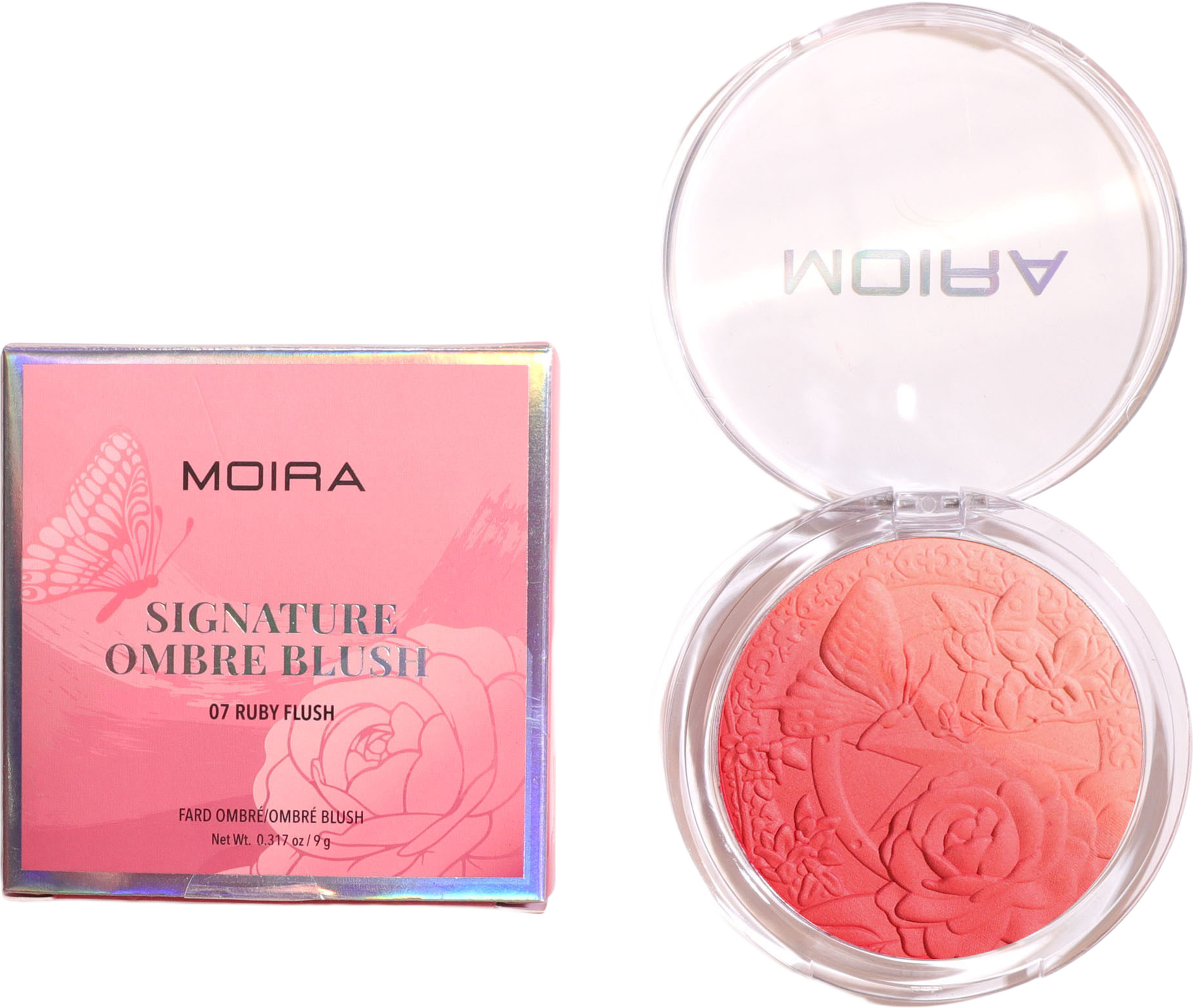 Signature Ombre Blush, från MOIRA, i färgen Ruby Flush. Klicka för att öppna bilden i stort format