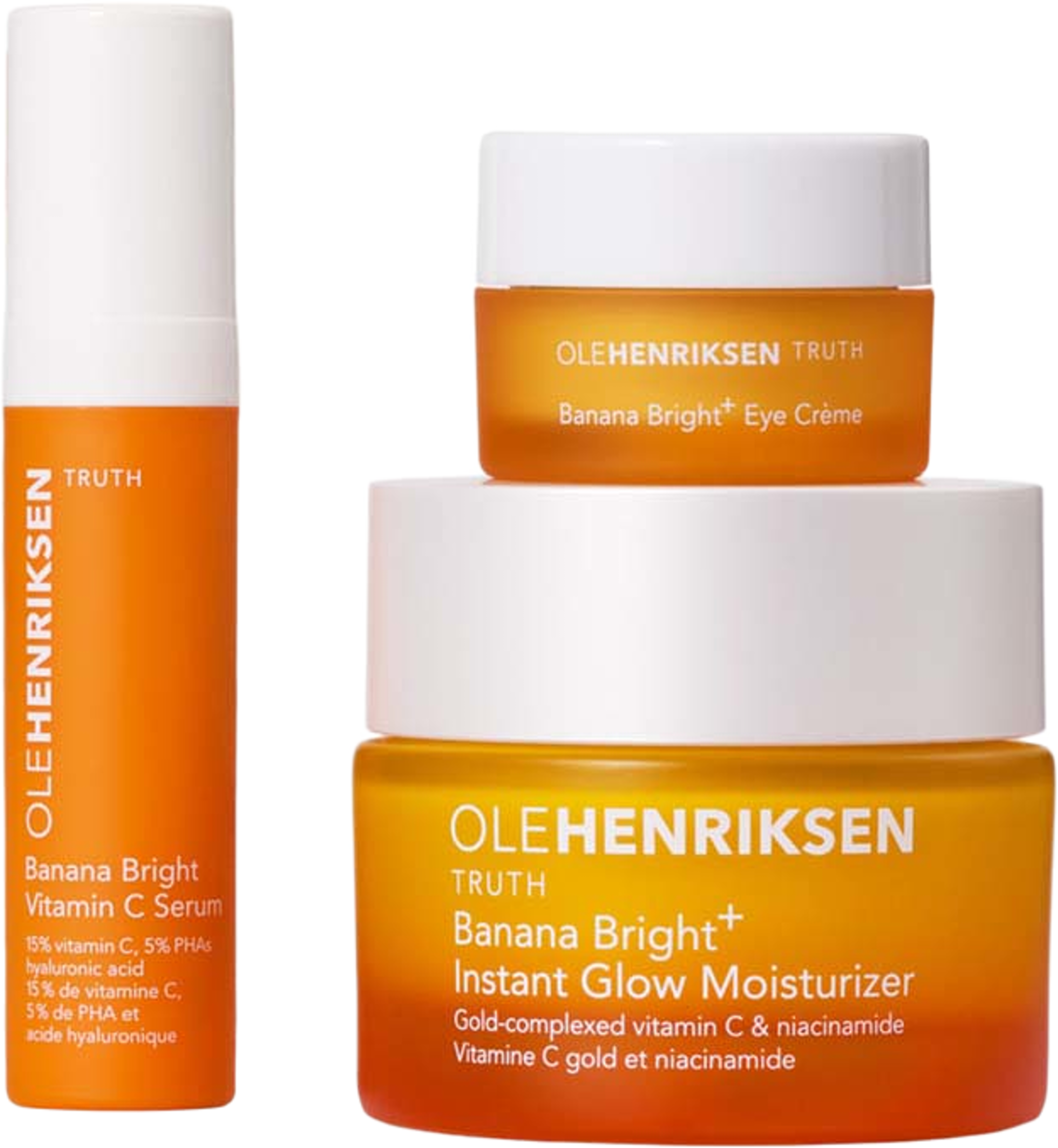 Banana Bright Bestsellers Kit, från Ole Henriksen. Klicka för att öppna bilden i stort format